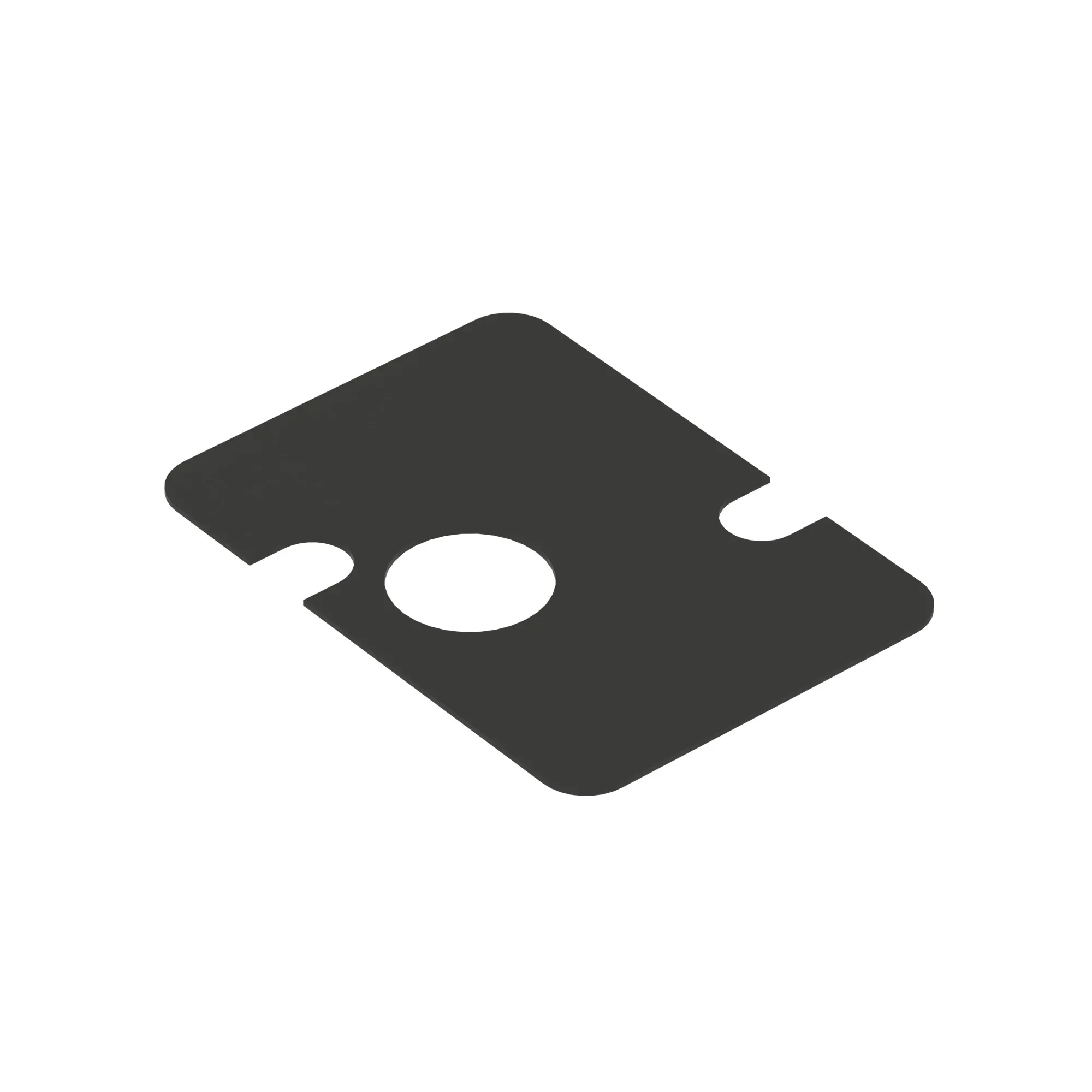 John Deere Multicoupler Storage Bracket Pad - H201010