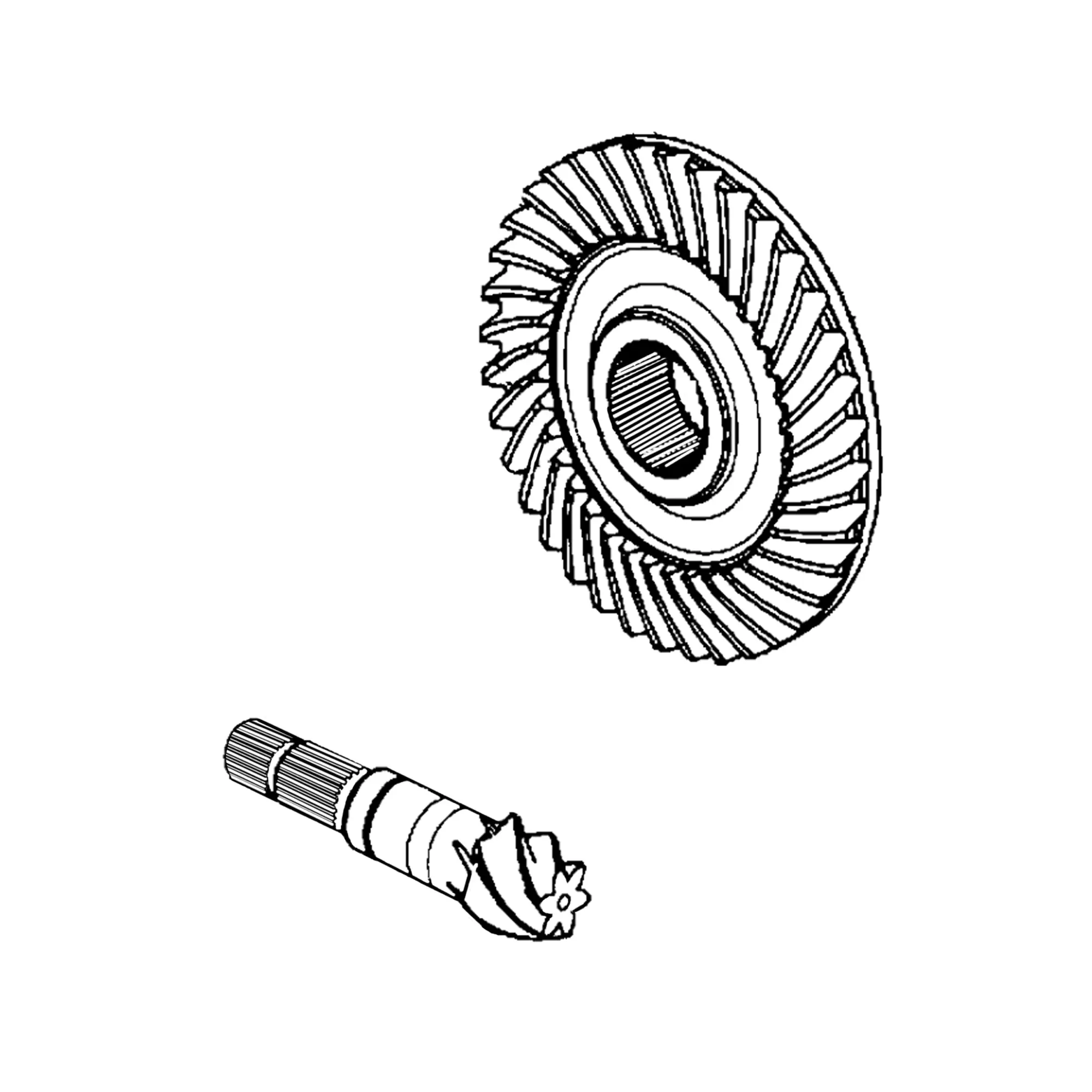 Bevel Gear, Lower Knotter Gearbox