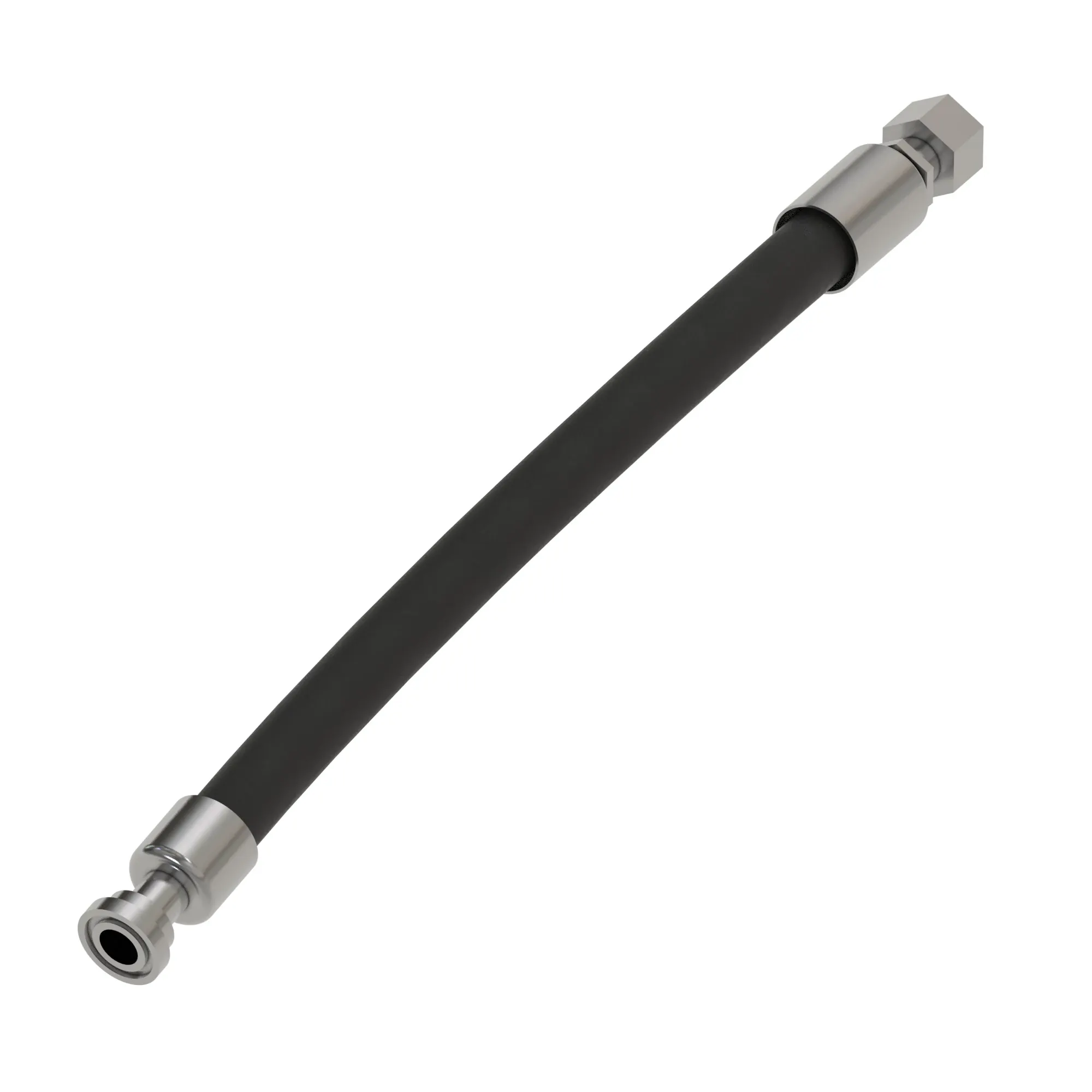 John Deere Hydraulic Hose with Straight End Fittings - AT549164