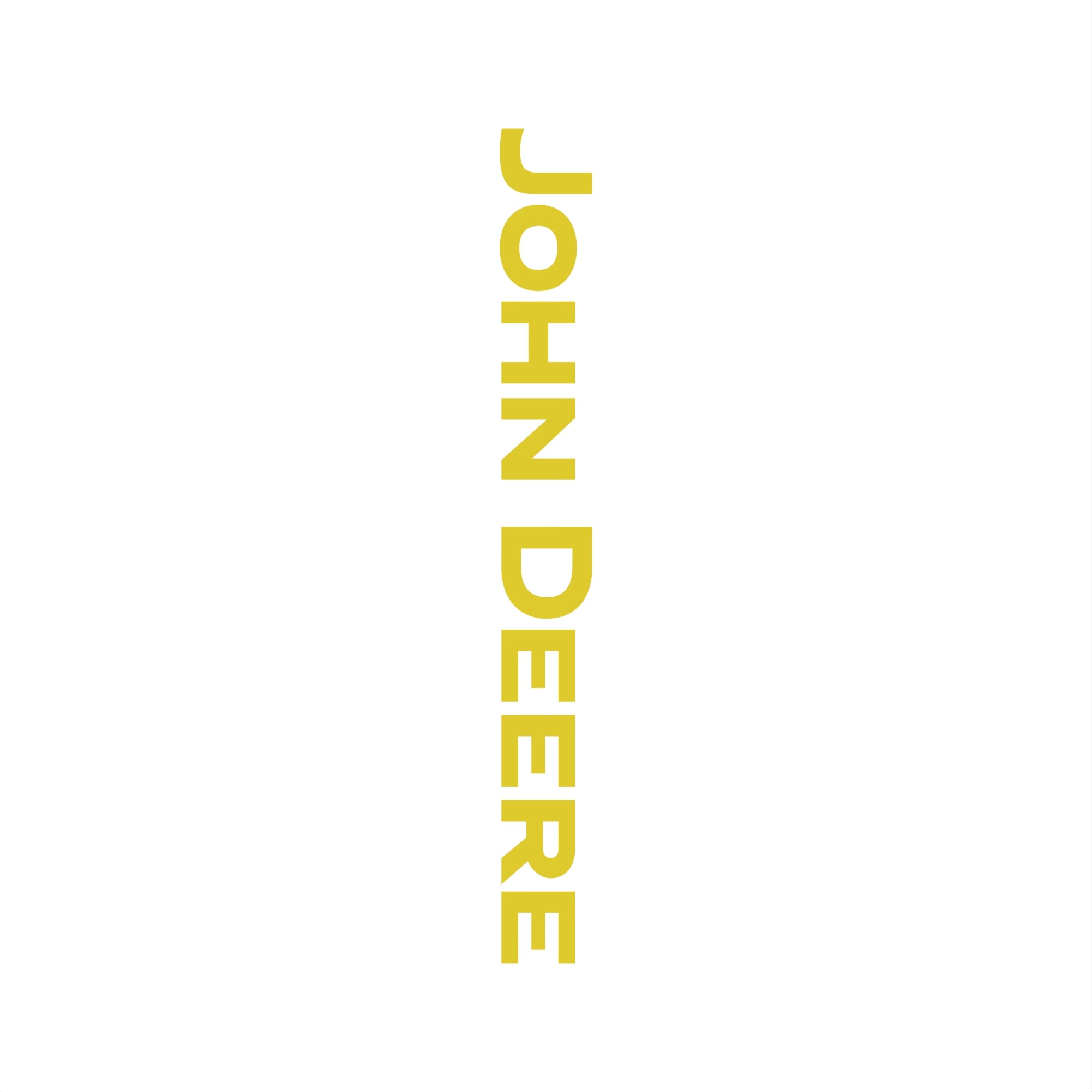 LABEL, JOHN DEERE LOGOTYPE