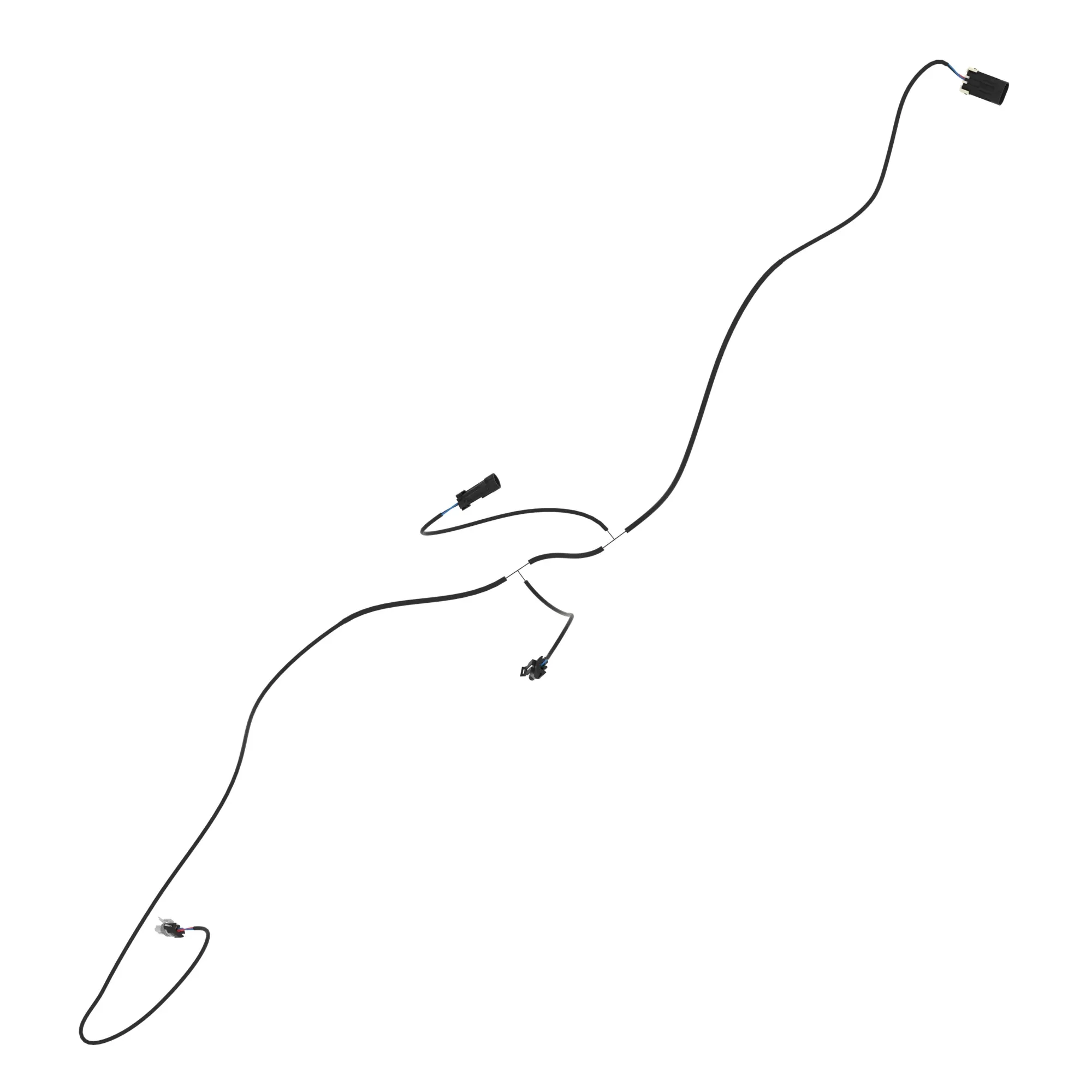 John Deere Loader Suspension System Switch Wiring Harness - DC214921