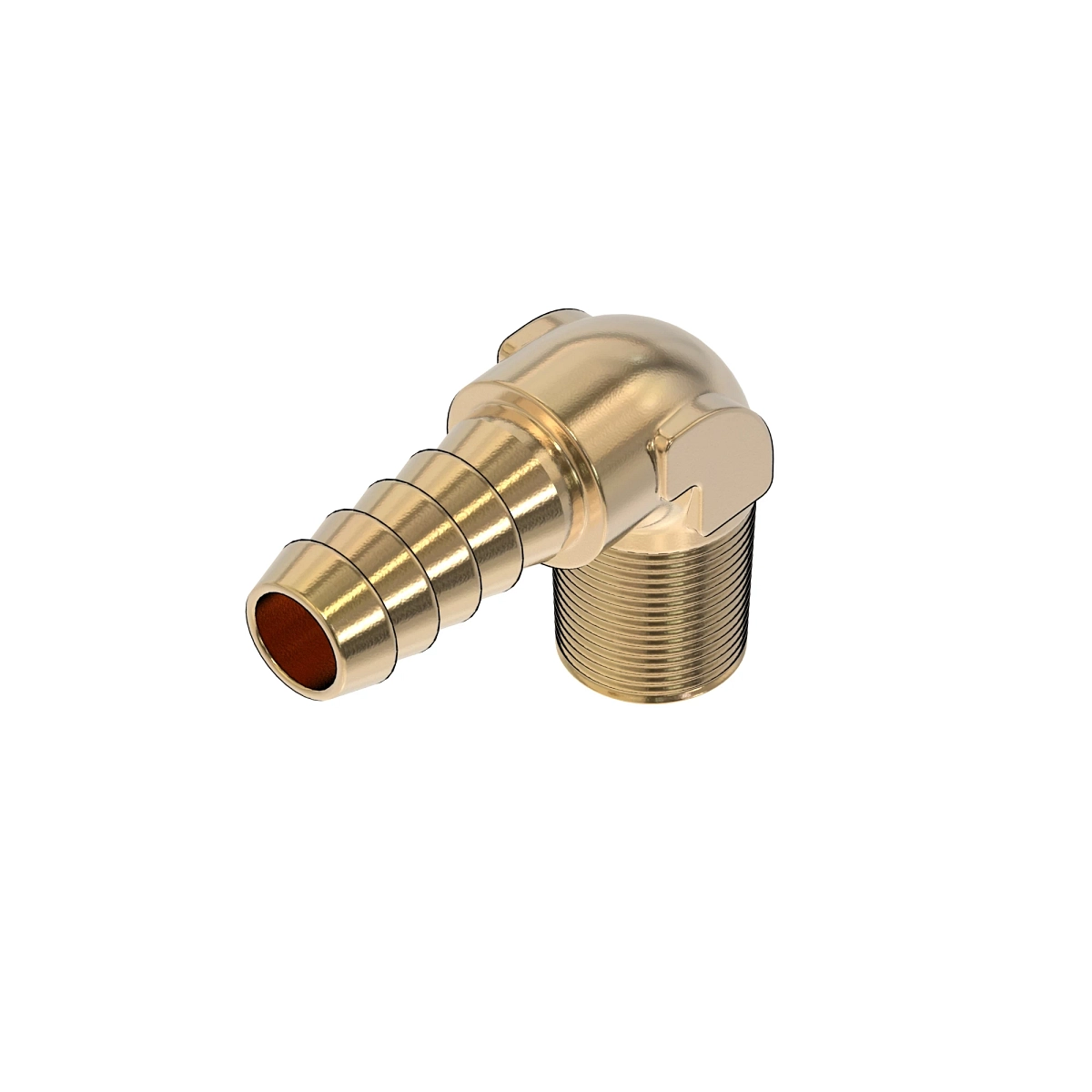 Elbow, 90 Degree Barbed Connector