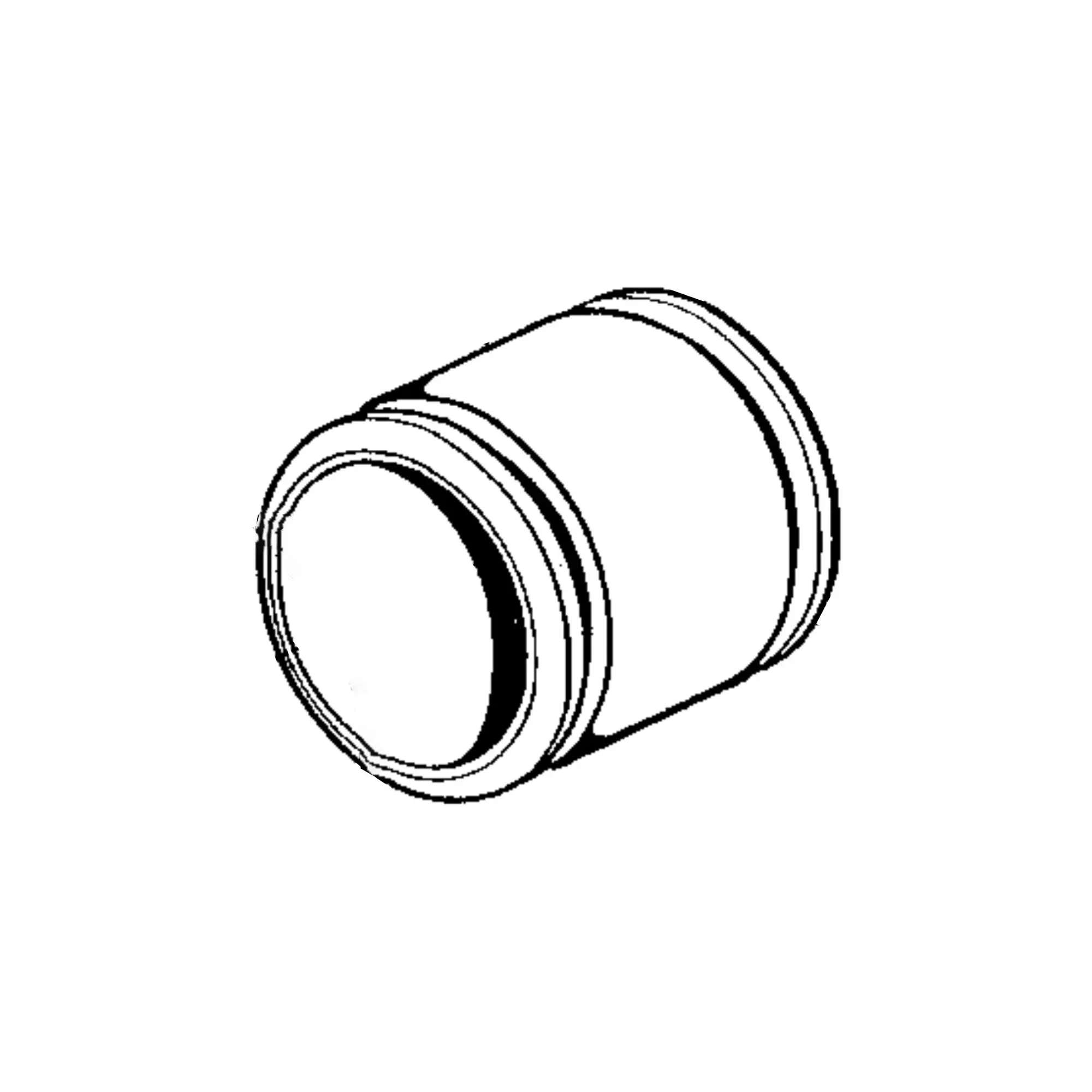 John Deere Water Pump Housing Tube - R106819
