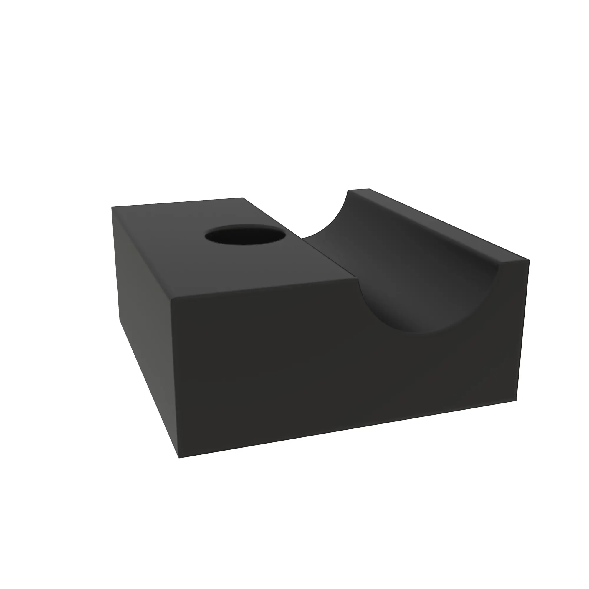 CLAMP, HALF BLOCK SINGLE, 12MM DIAM, Block Clamp
