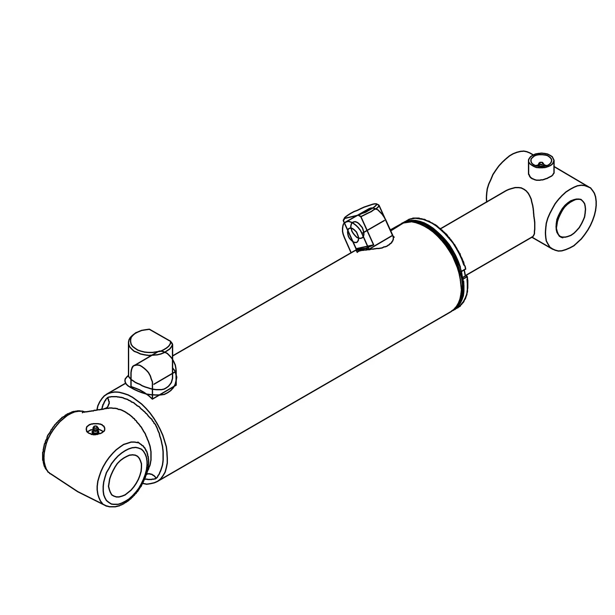 John Deere Hydraulic Cylinder - F059958