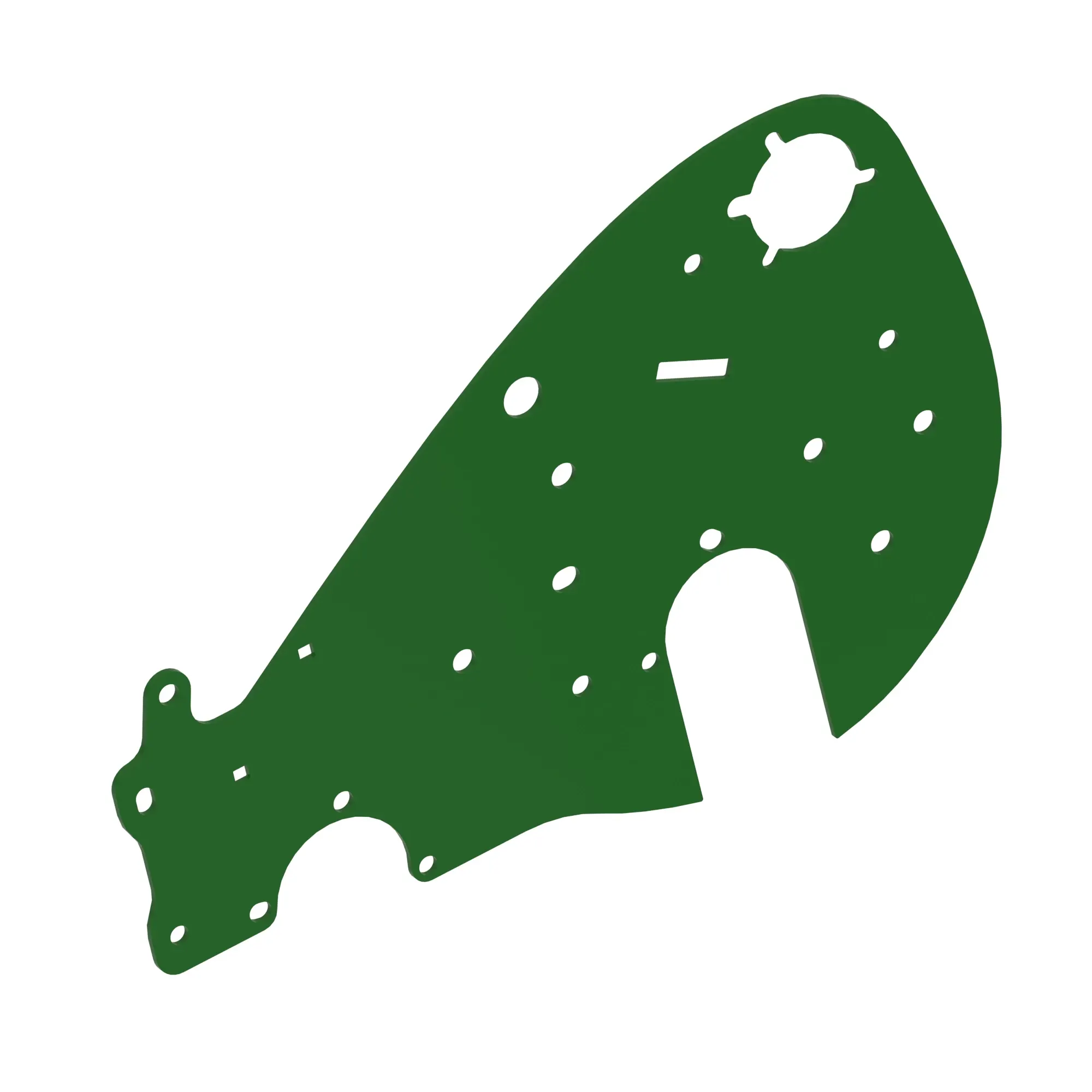 John Deere Panel Plate, Right Side - TCU28211