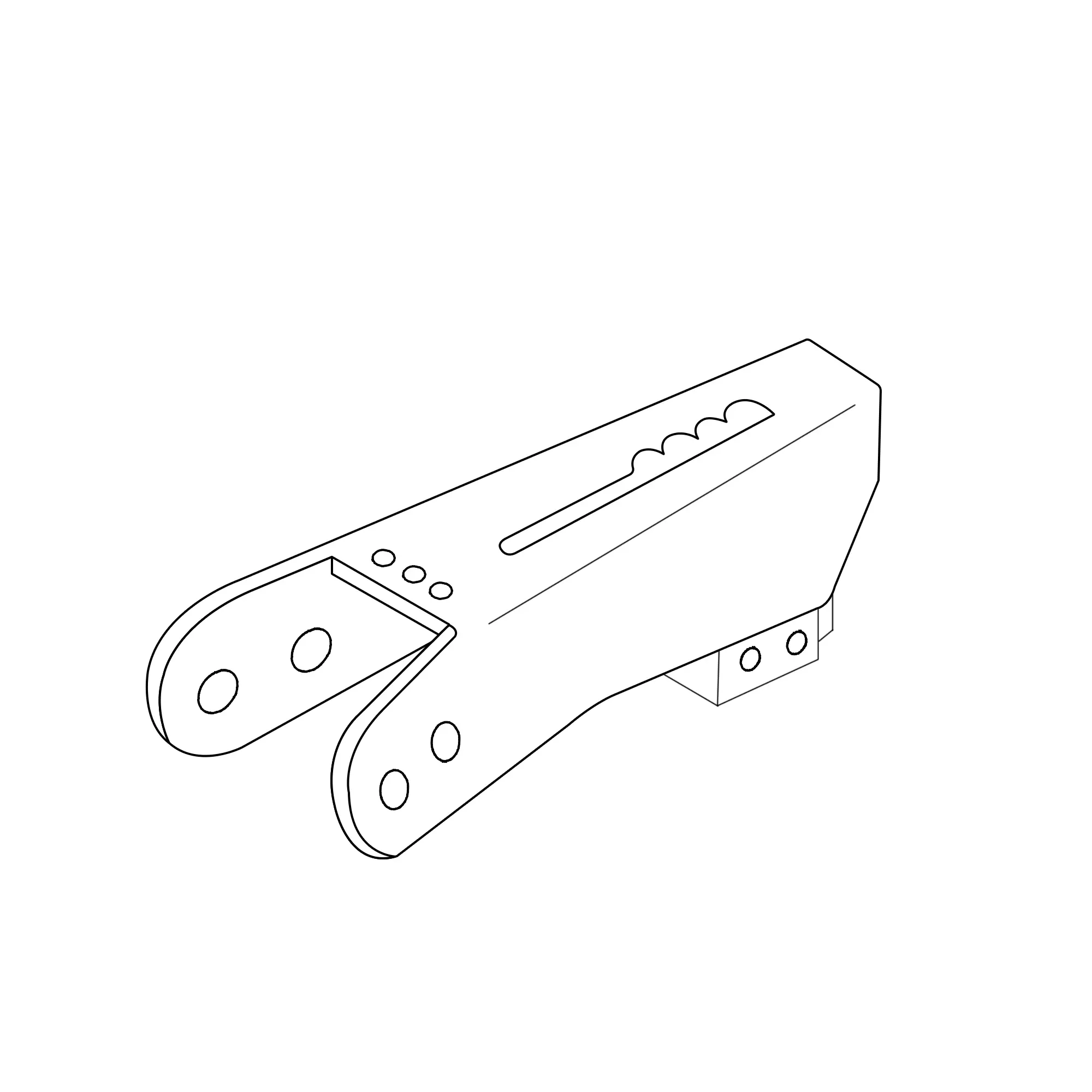 John Deere Closing Wheel Arm - AA44326