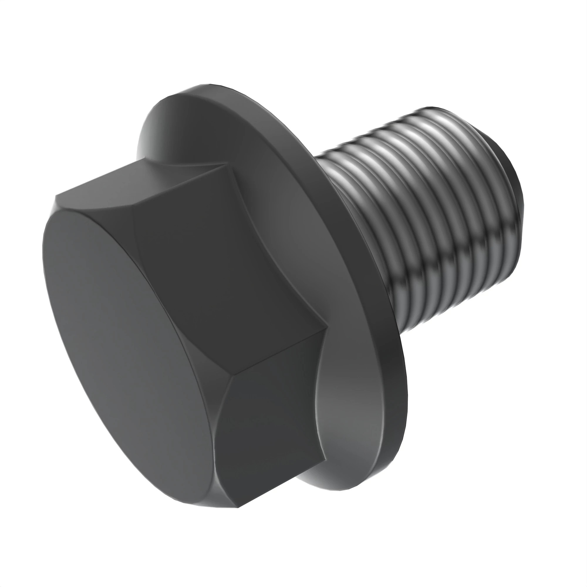 John Deere Hexagonal Head Flanged Screw, 9.525 X 12.954 mm (3/8" X 0.51") - T56055