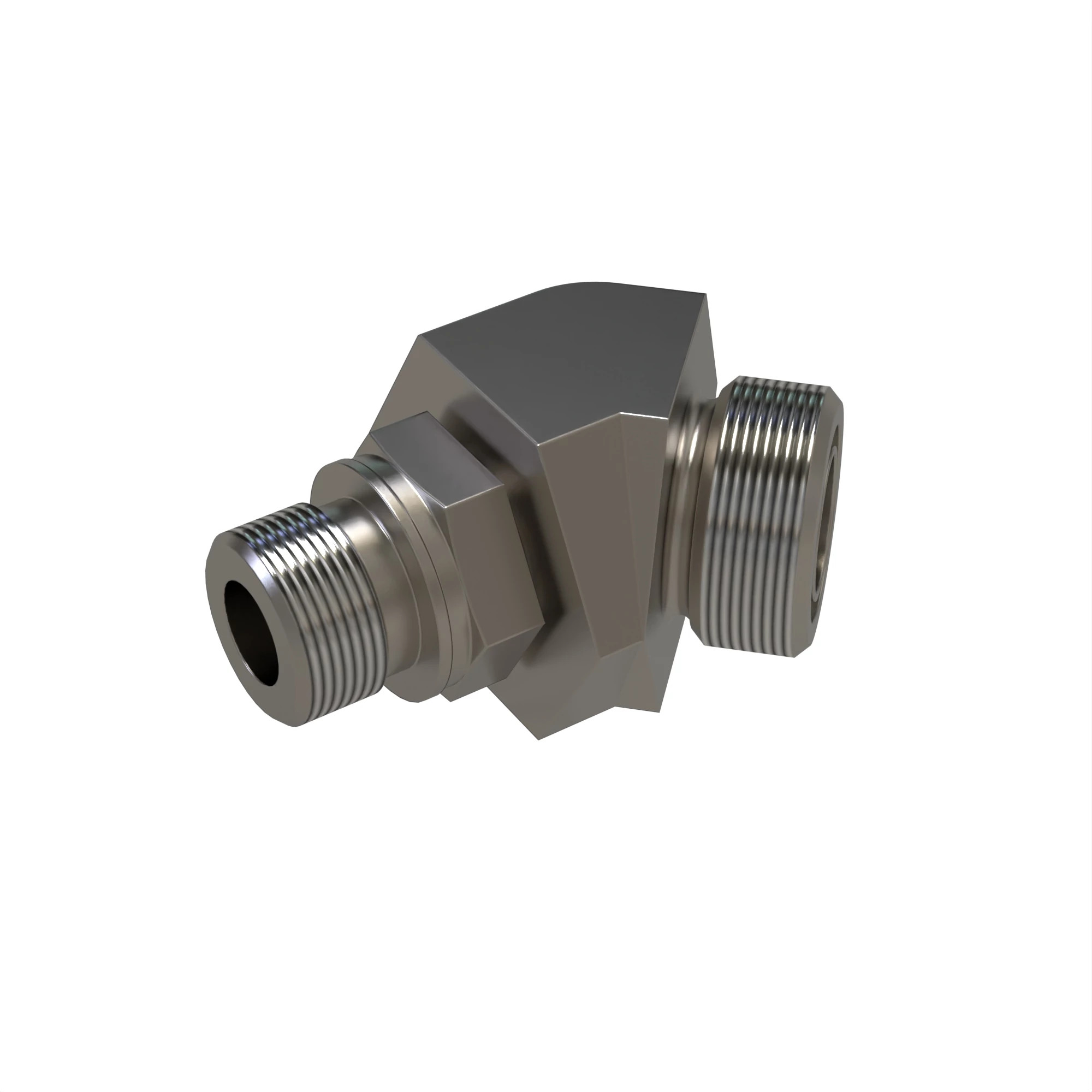 45 DEG ADJ STUD ELBOW (SDE45), ORFS