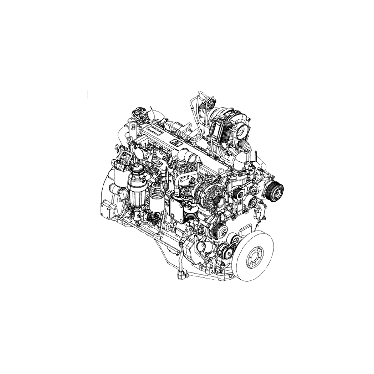 John Deere Reman REMAN Diesel Engine Assembly - RM100123