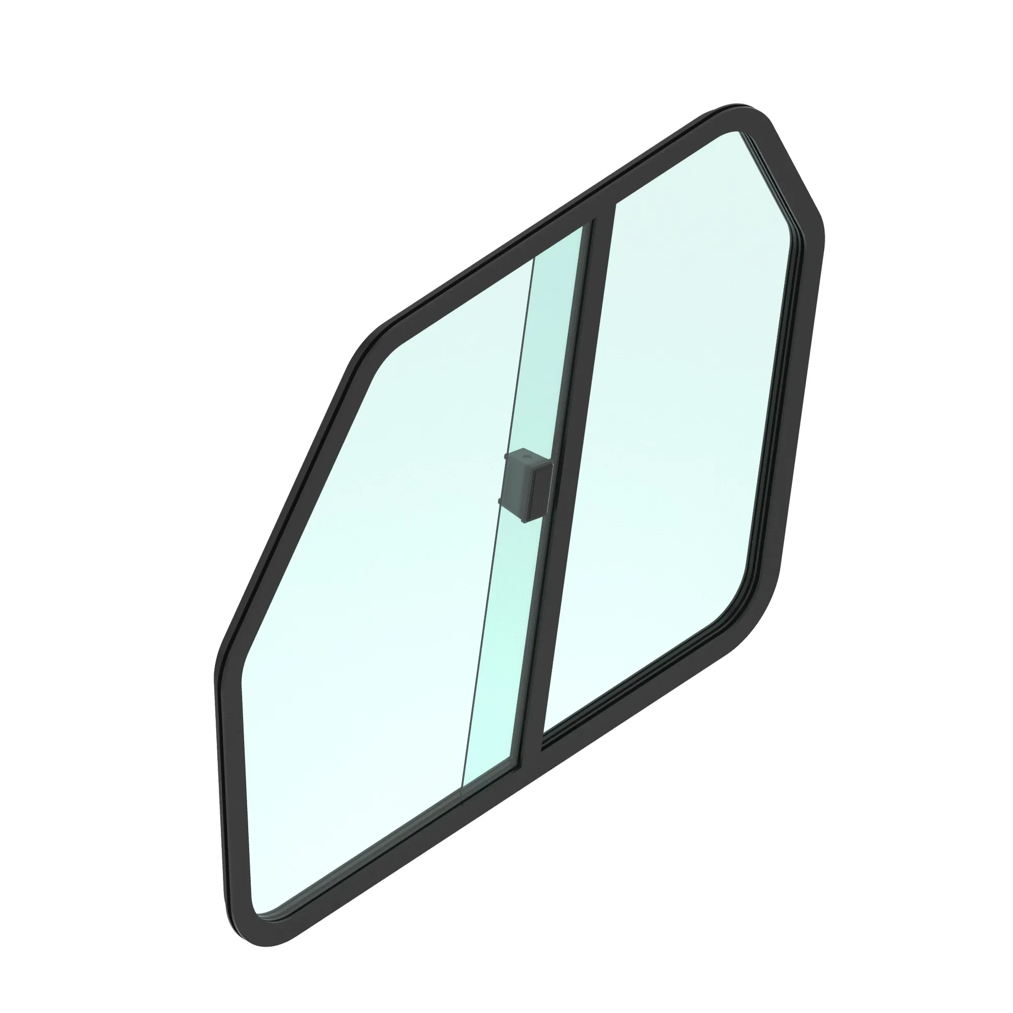 John Deere Left Side Door Window - AUC16490
