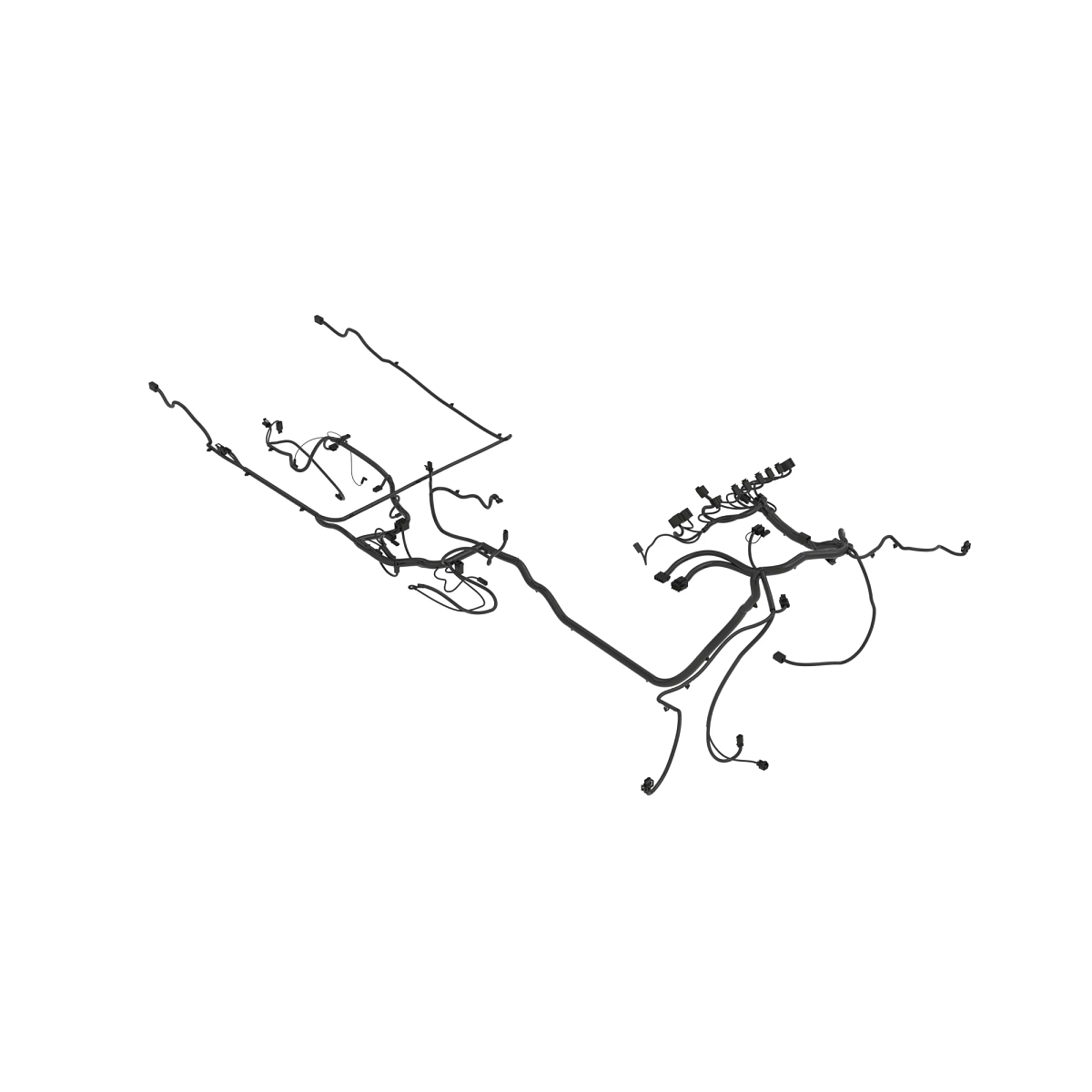 John Deere Chassis Wiring Harness - AM141961