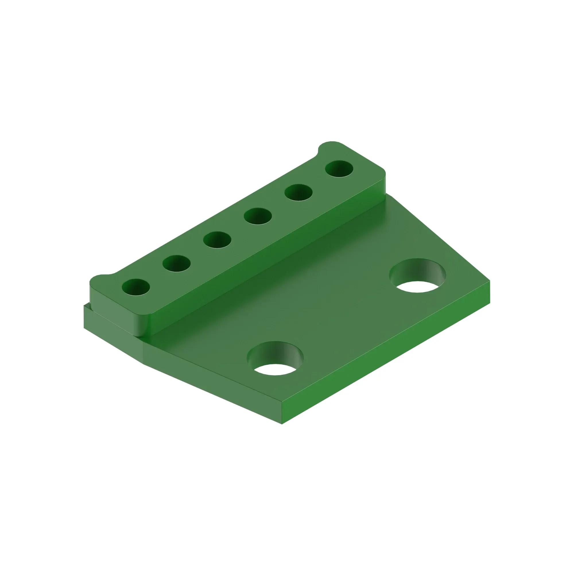 John Deere Hitch Casting Mount Plate, Left Side - AA105616