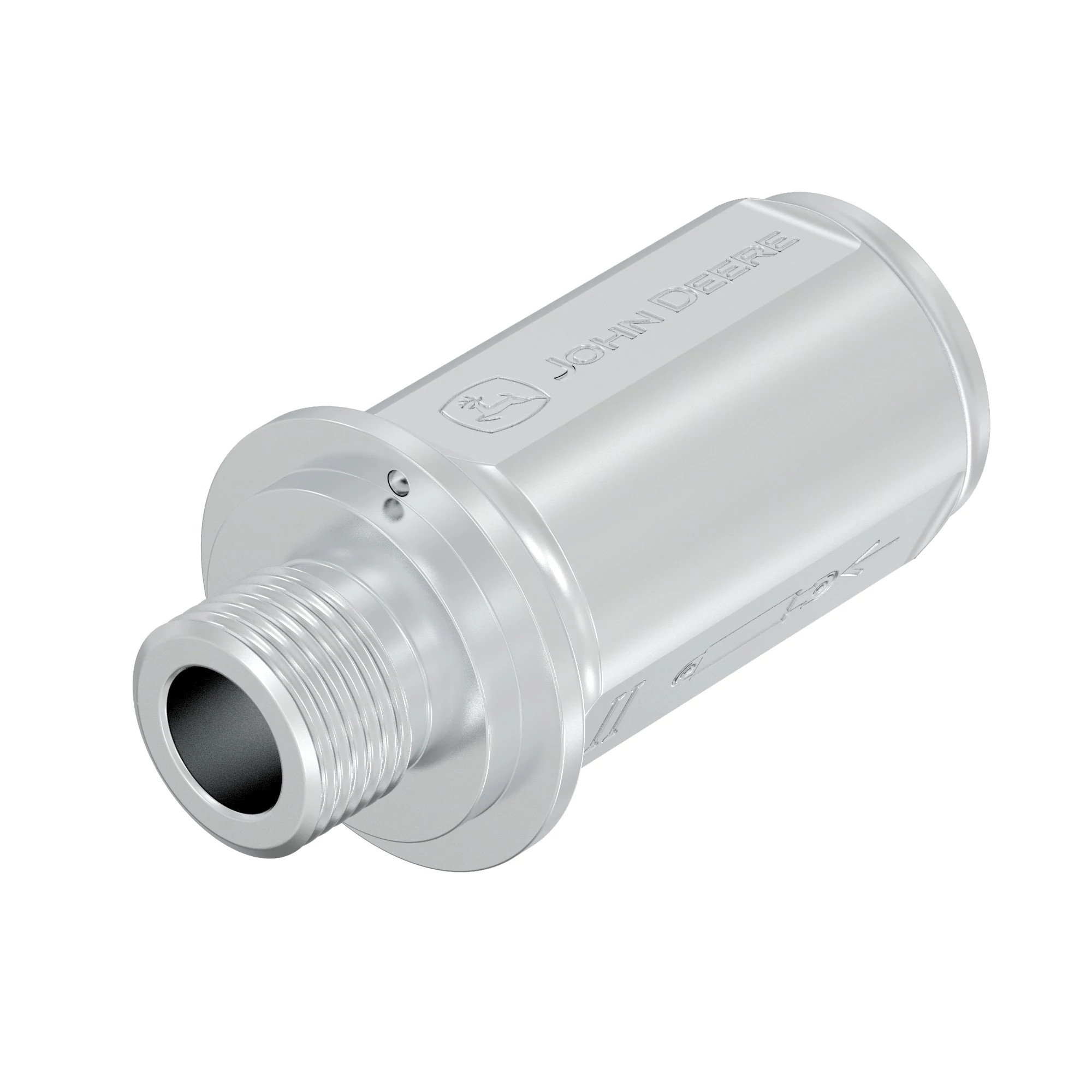 John Deere Hydraulic Hose Blue Grip, Retract, SCV II, 1.9 cm (3/4 inch) Line - KK79556