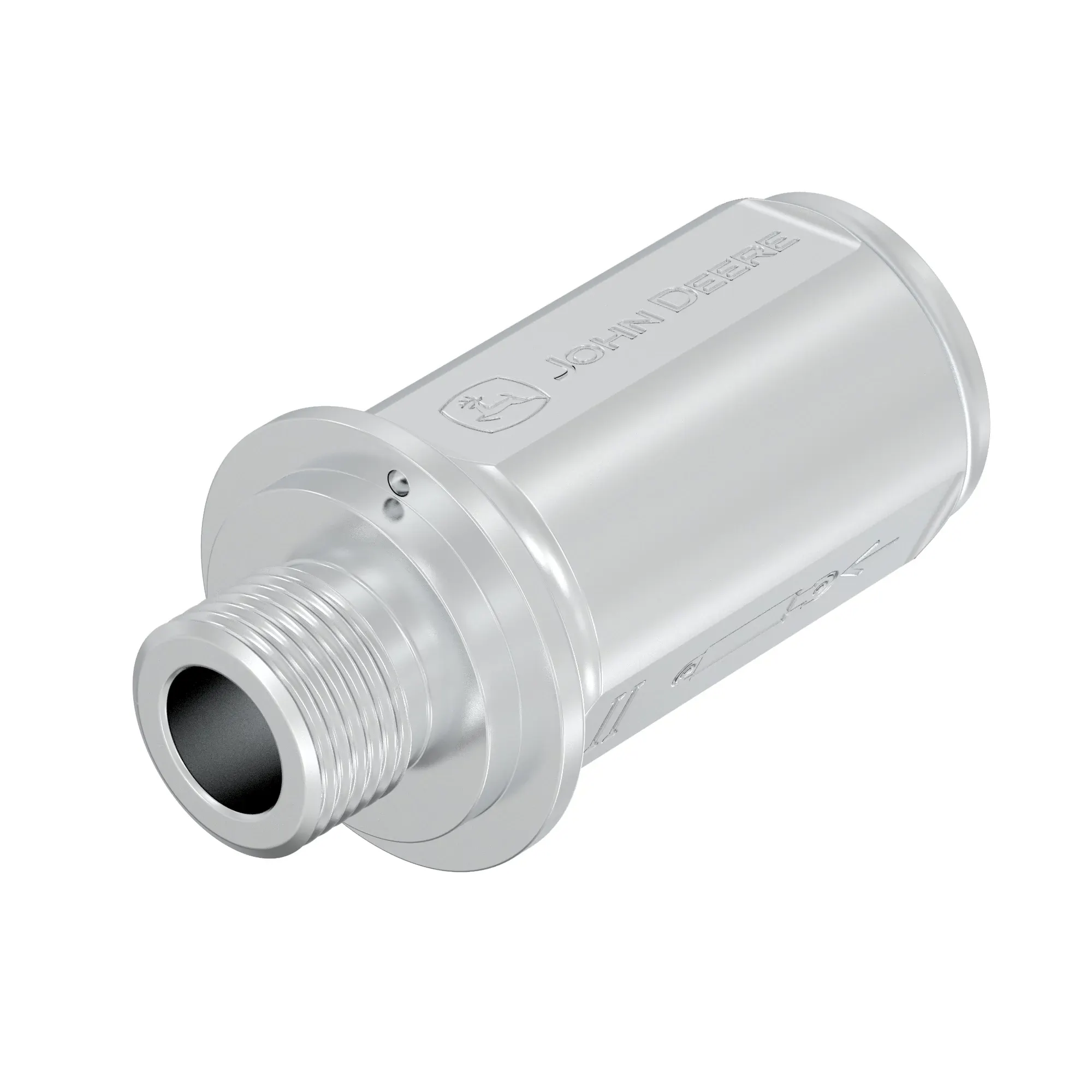 John Deere Hydraulic Hose Blue Grip, Retract, SCV II, 1.9 cm (3/4 inch) Line - KK79556