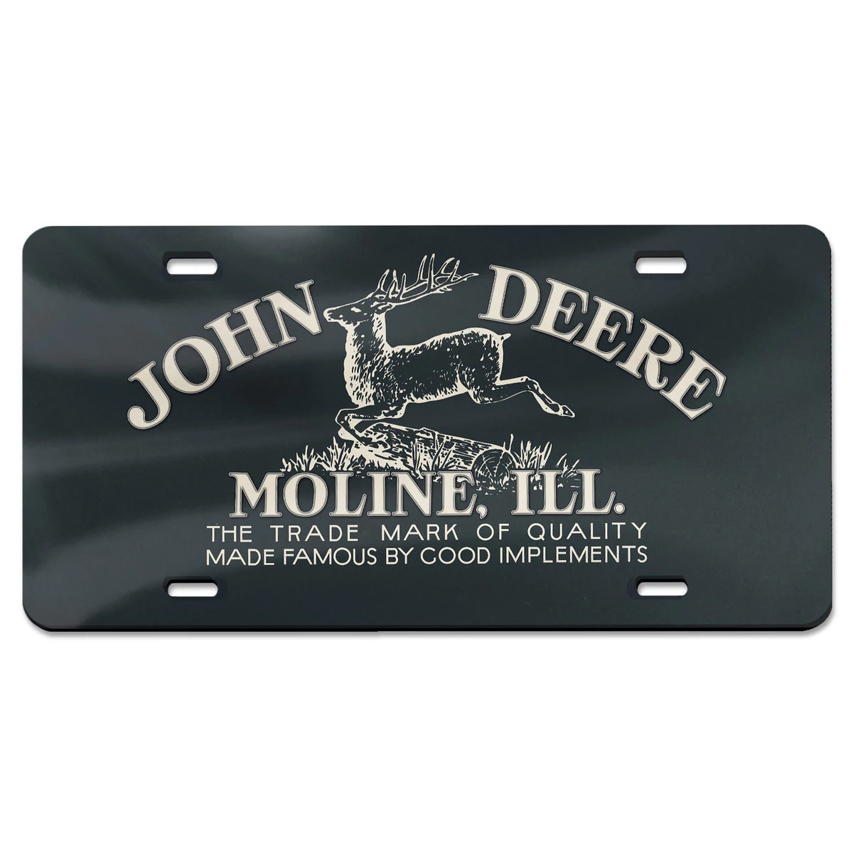 License Plate | John Deere Moline, ILL 