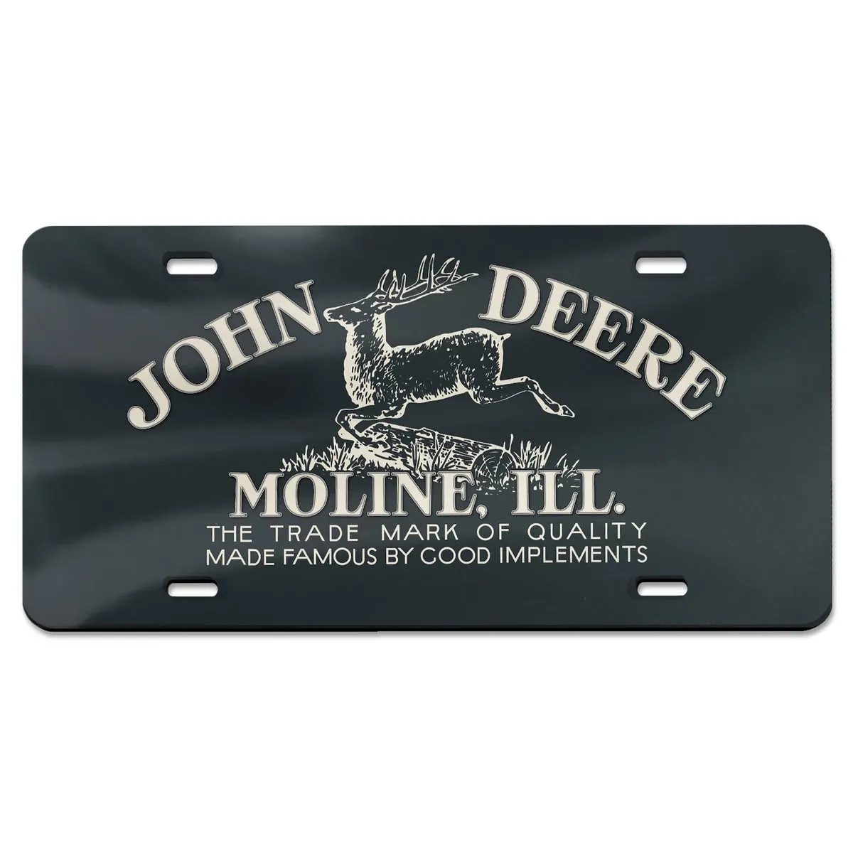 License Plate | John Deere Moline, ILL 