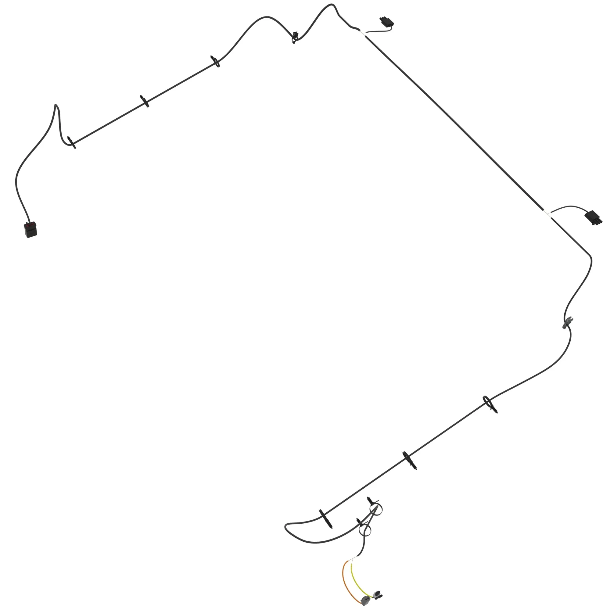 John Deere Dual Straw Spreader Wiring Harness - AXE16183