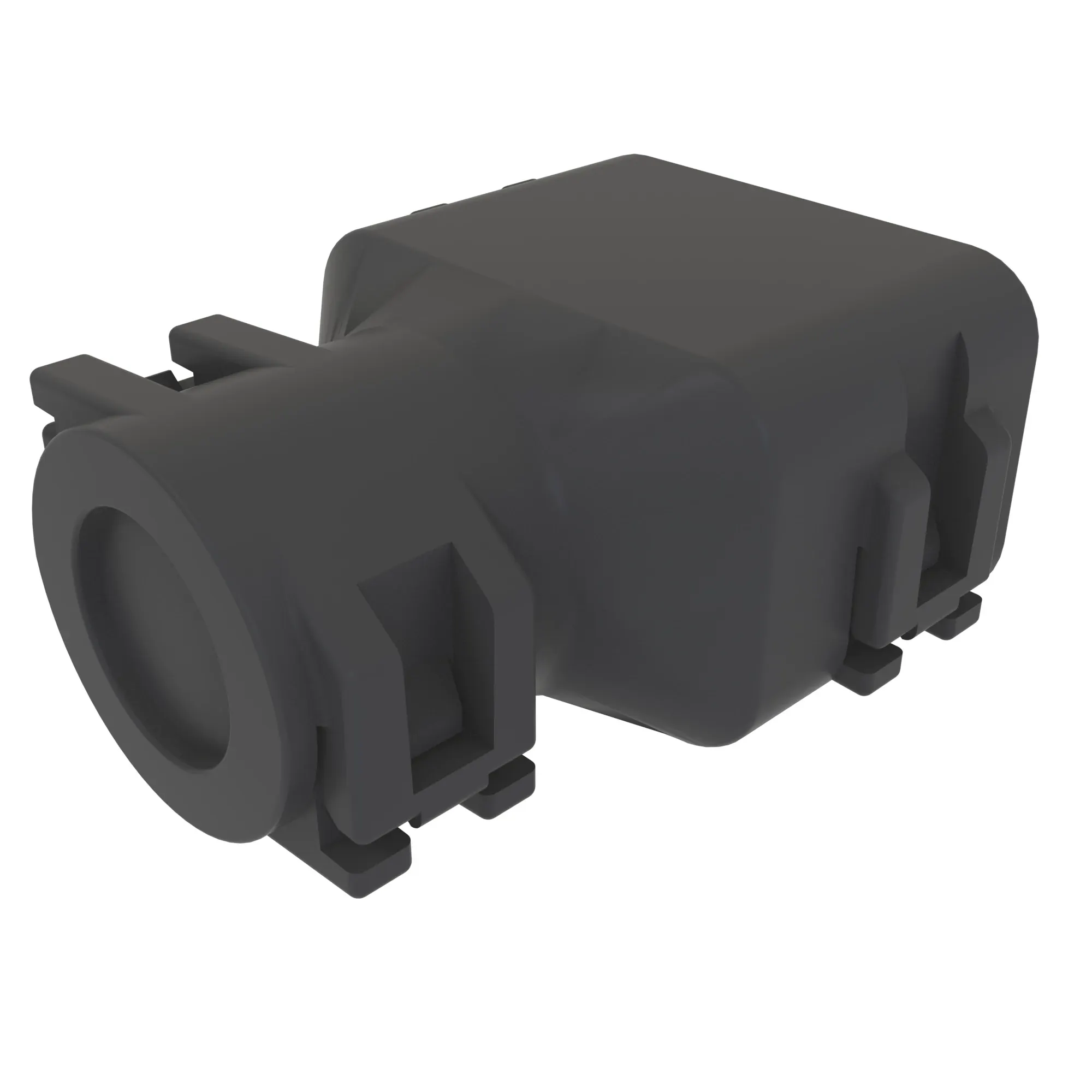 ACCY TYCO AS16 BACKSHELL BLK PLSTC