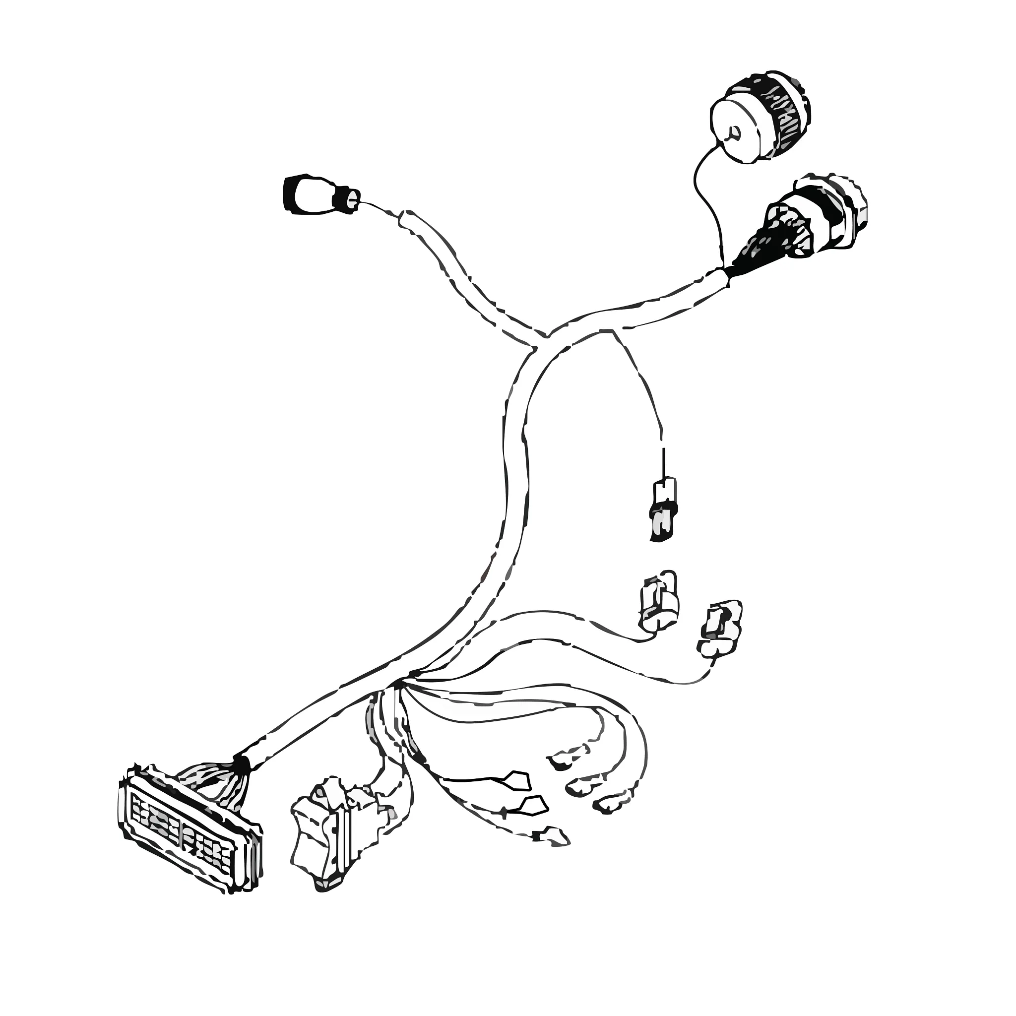 John Deere BaleTrak™ Wiring Harness - AE51816