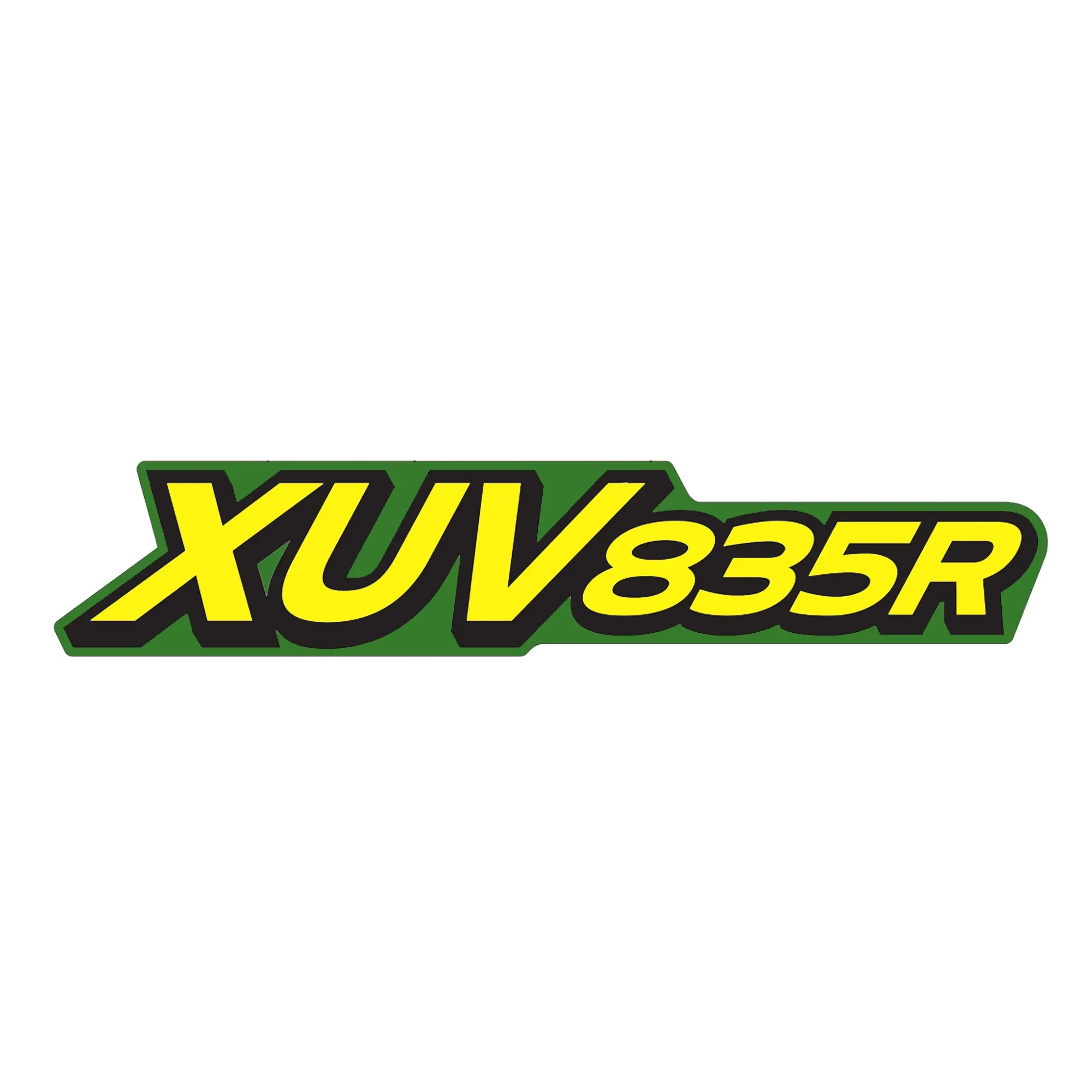 John Deere XUV835R Model Label, Left Side - UC13531