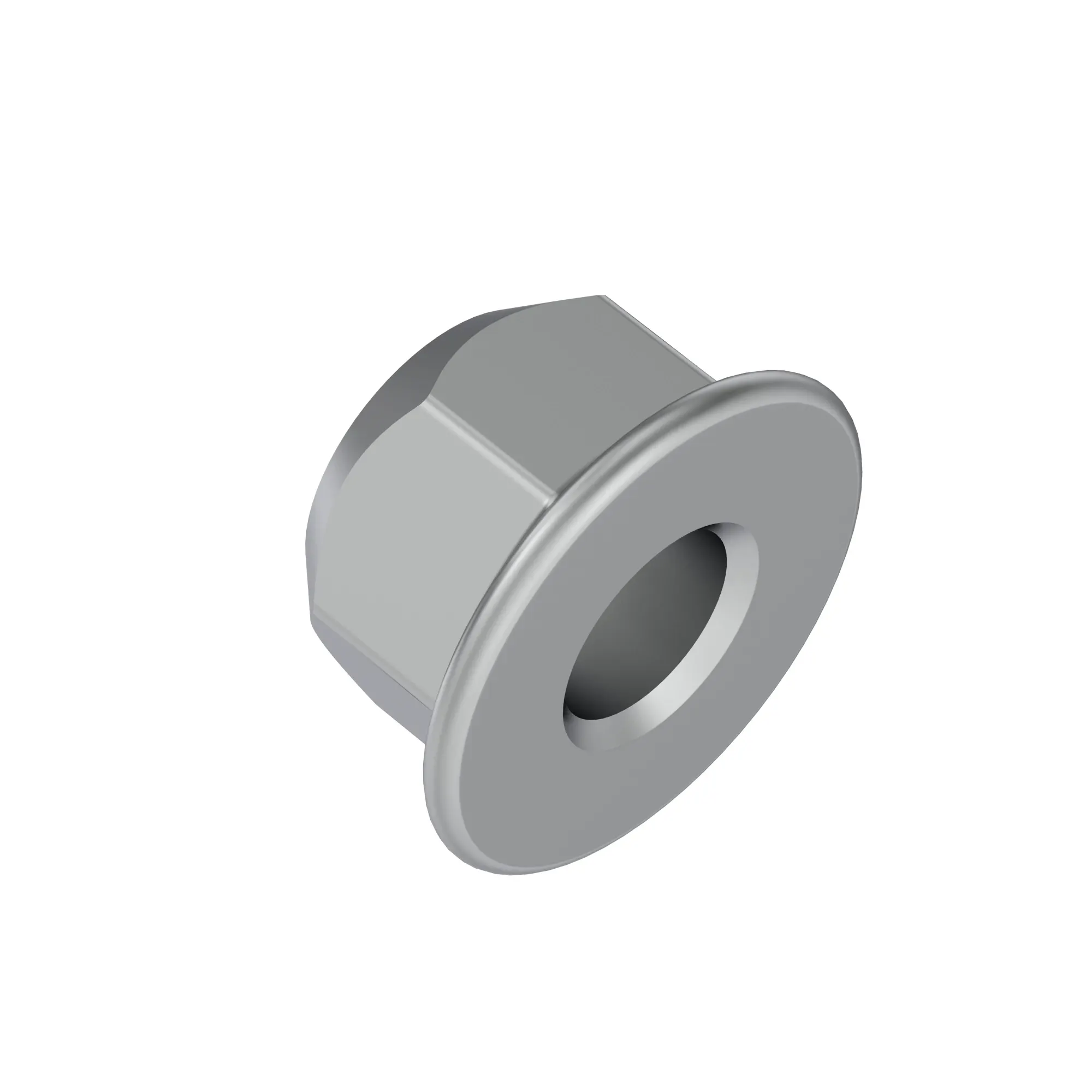 FLANGE NUT, HEX FLANGE M8X1.25-6H