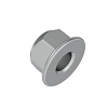 FLANGE NUT, HEX FLANGE M8X1.25-6H