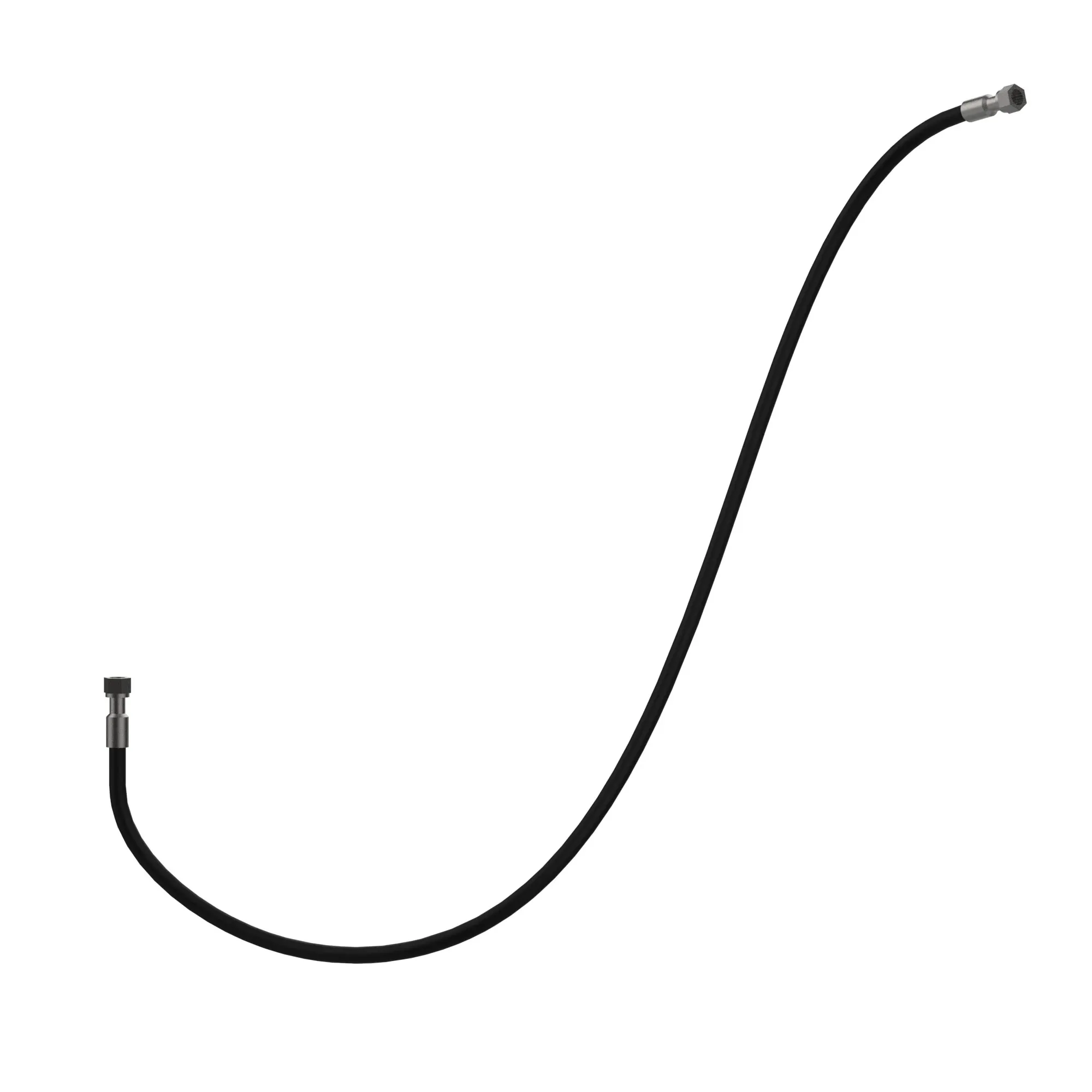 John Deere Reinforced with Metal Rubber Hydraulic Hose - F064074