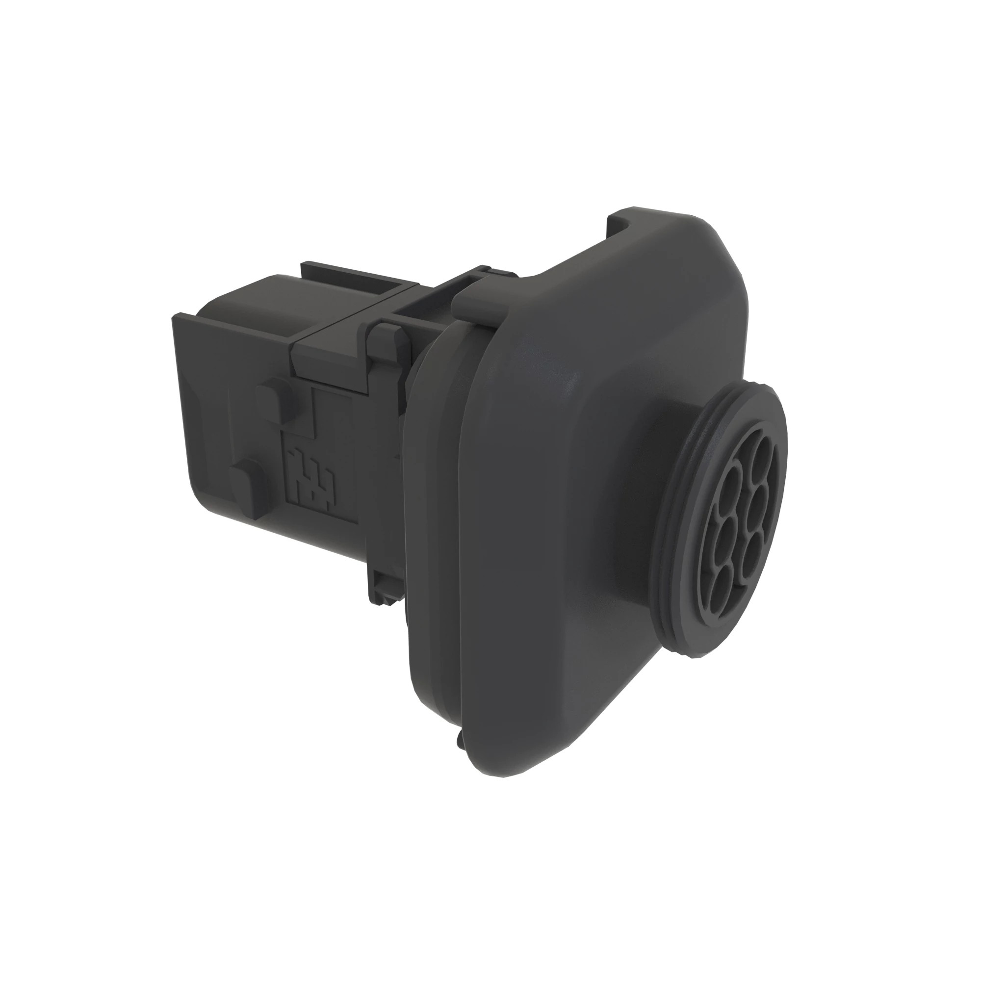 TYCO MCP 6W MALE SLD BLK PLSTC