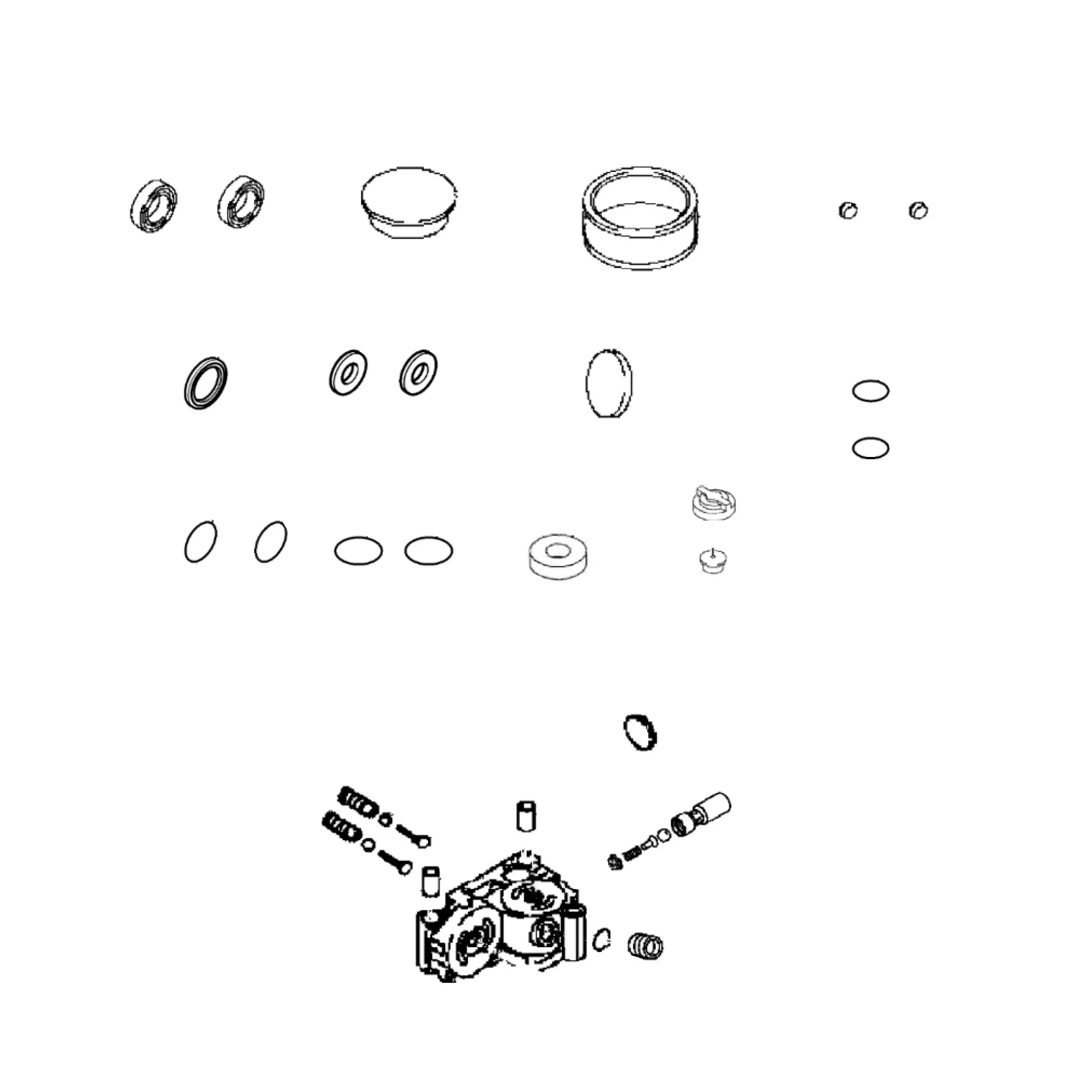 John Deere Transaxle Repair Kit - MIA885005