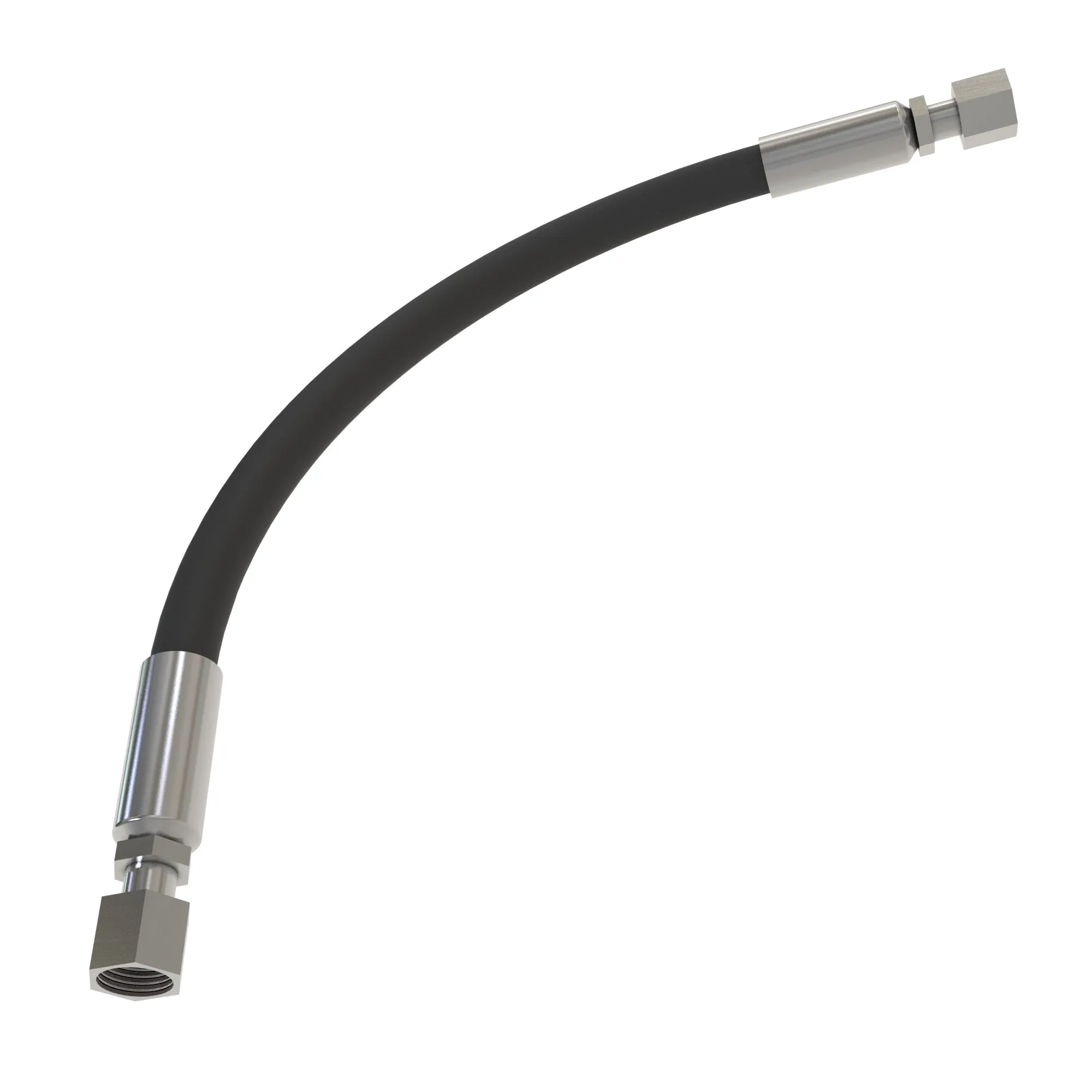 John Deere RH Unit Pump Charge Out Hydraulic Hose - AN372383