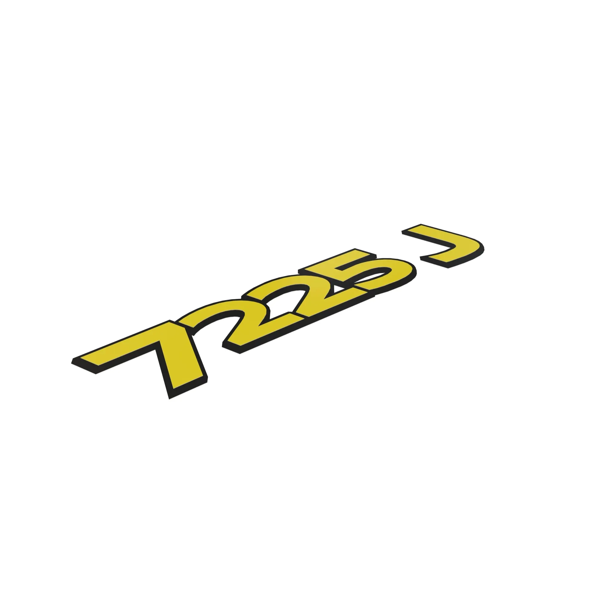 John Deere 7225J Label, Right Side - R308262