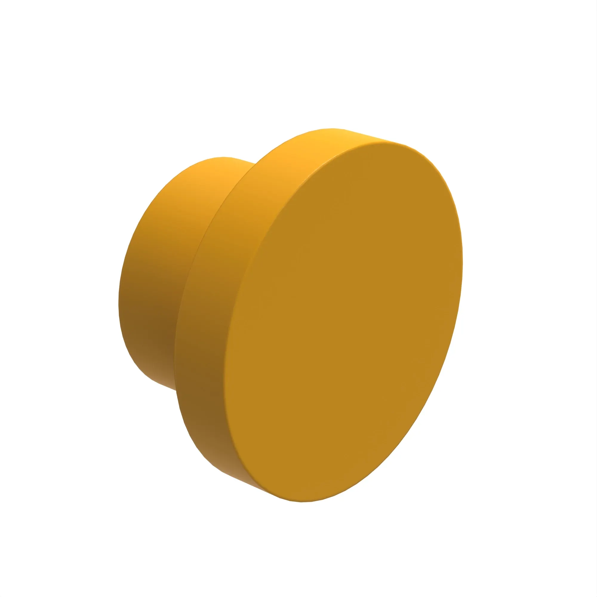 ACCY ITT APD DUST CAP YLW PLSTC