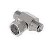 TEE FITTING, ONE SIDE SWIVEL