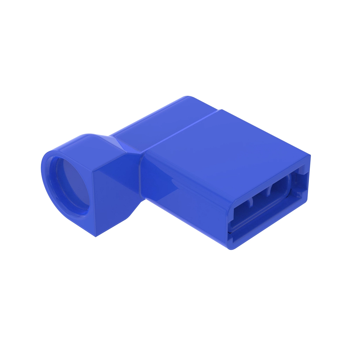 Tyco Ultrafast Tab Fem Blue Brs Tin