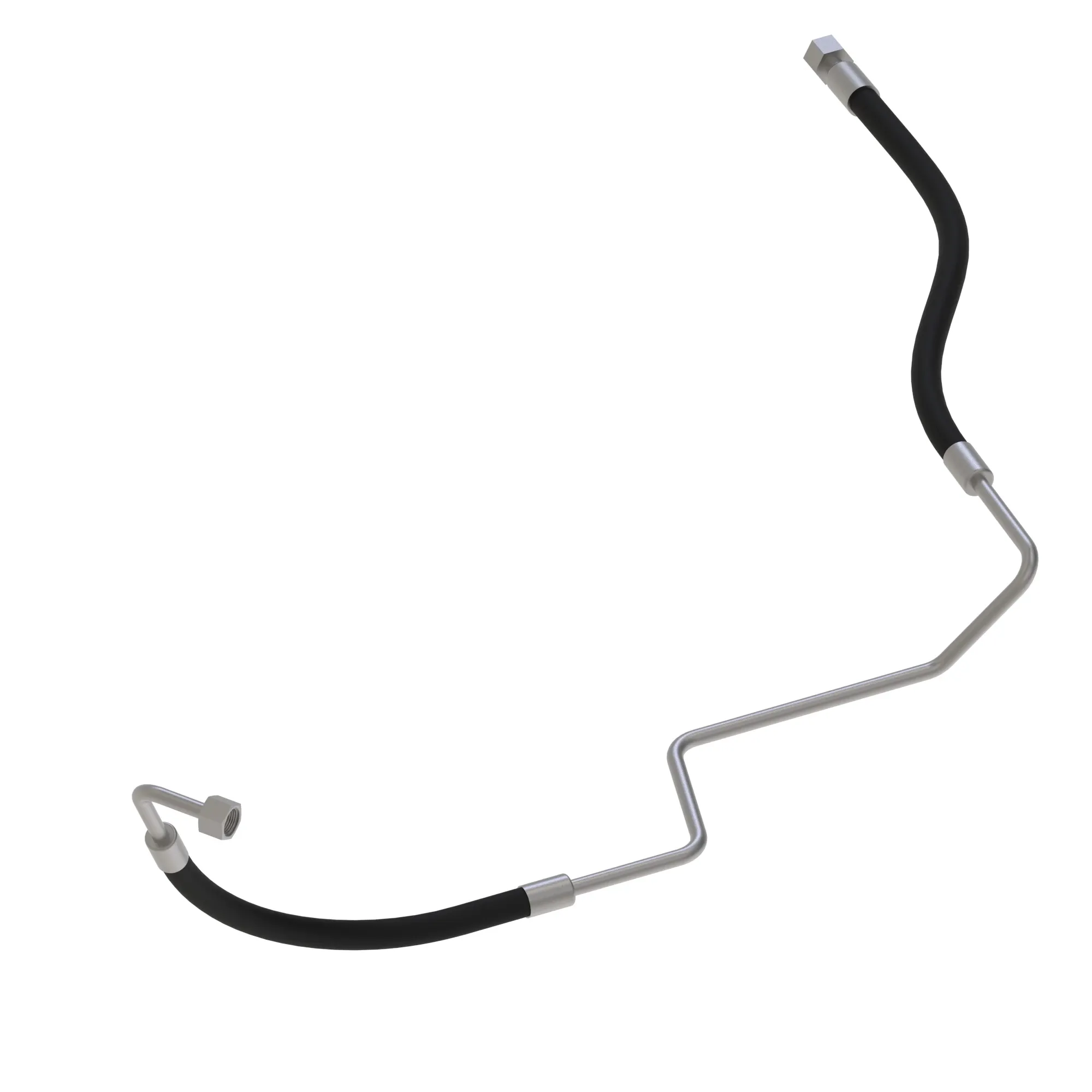 Oil Line, Steering Outlet, Left