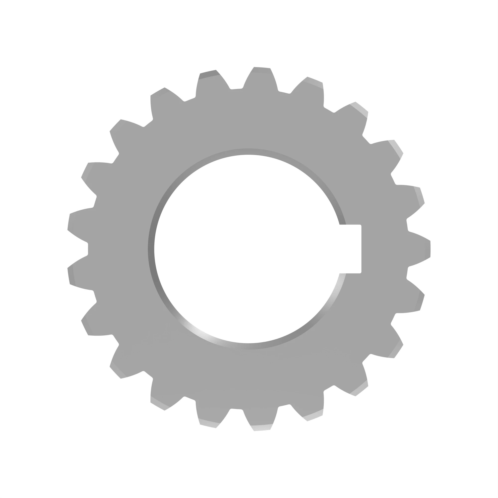 A123422: PTO Alternator Splined Coupling