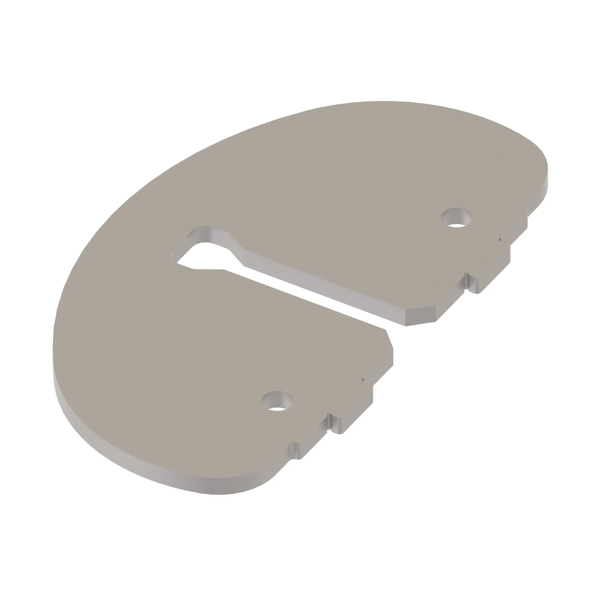 John Deere Fin Roller Deflector Plate - CXT17637
