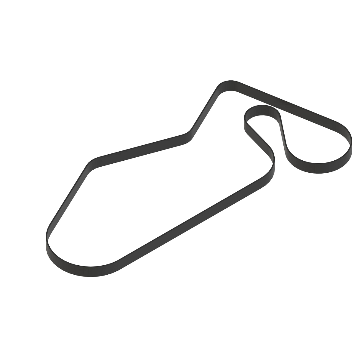 John Deere Fan Drive PK Section V-Belt - R115936