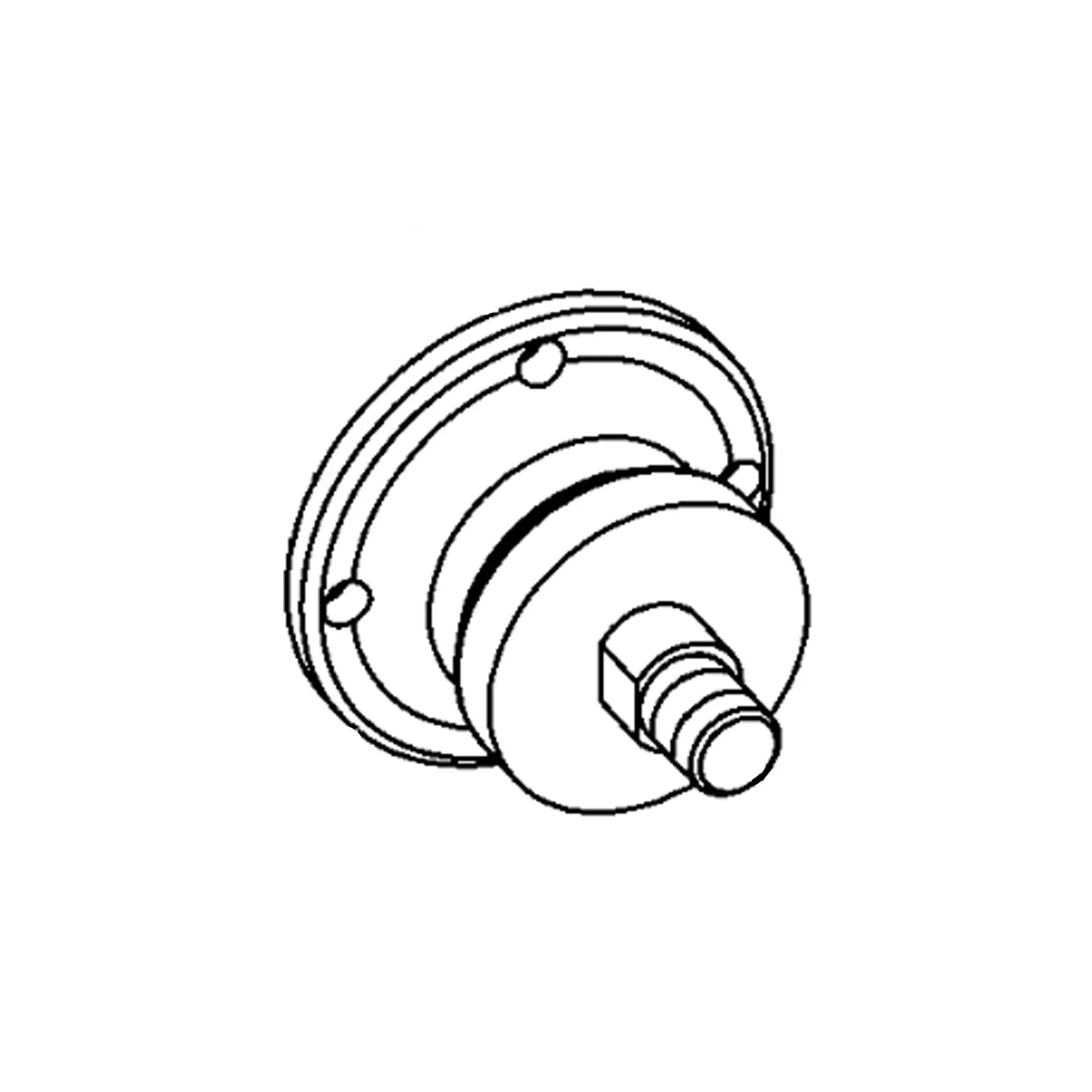 John Deere Disk Blade Hub - 5NS90340001