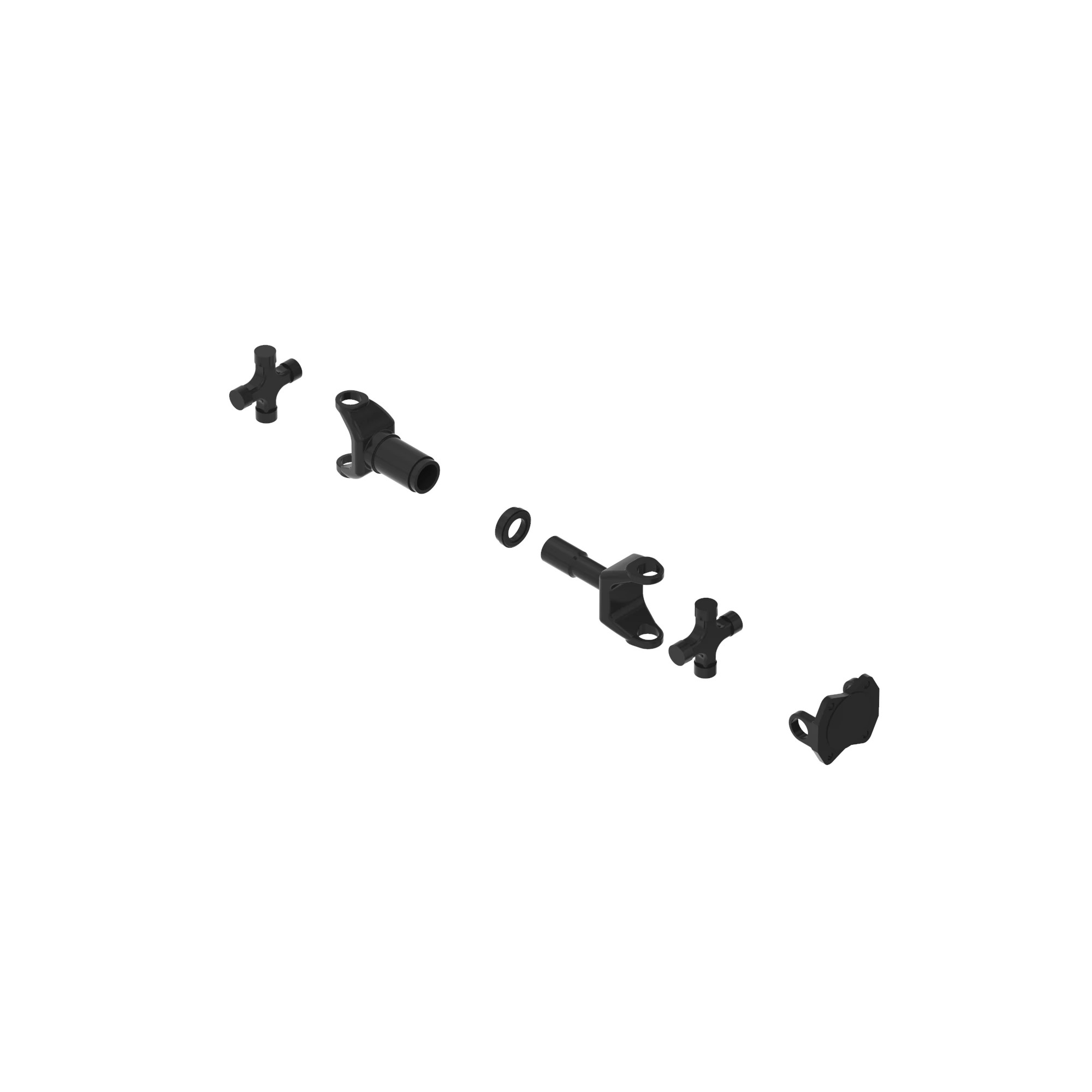 John Deere Engine/Transmission Universal Driveshaft - AT474574