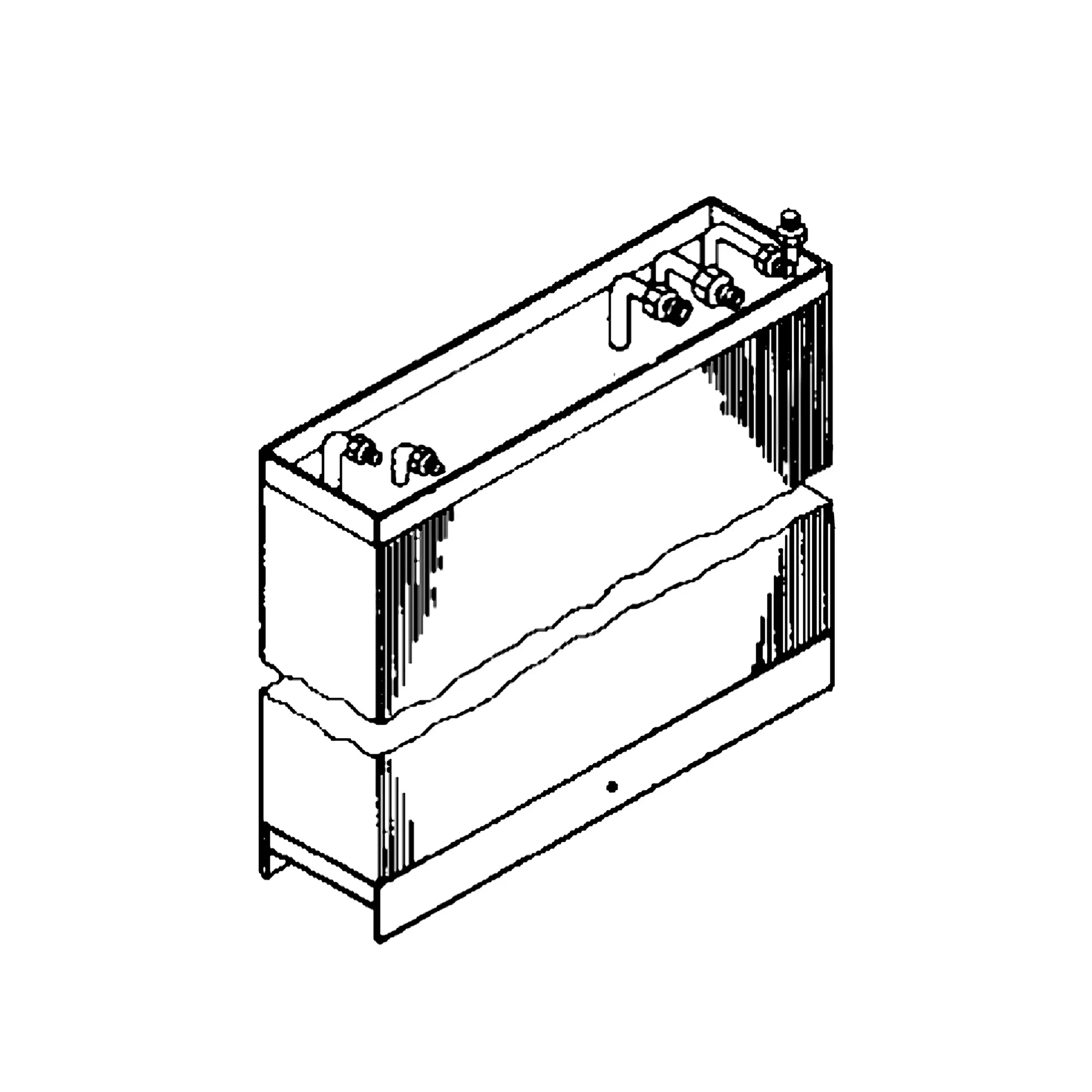 John Deere Hydraulic Oil Cooler - AH150219