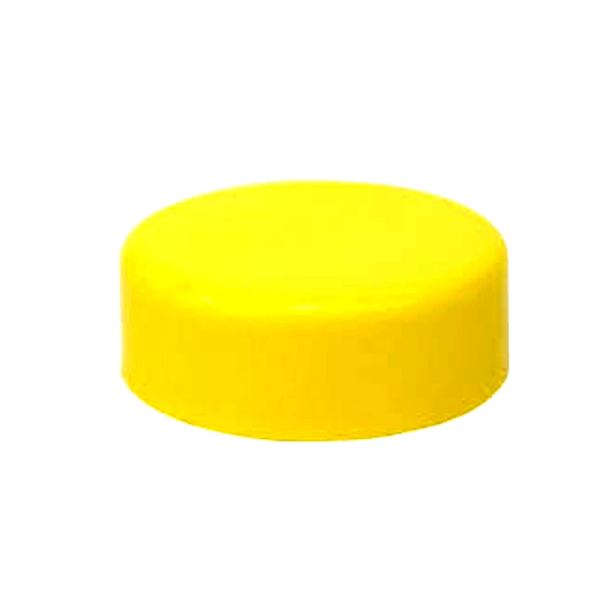 Hubcap, Round, JD Yellow