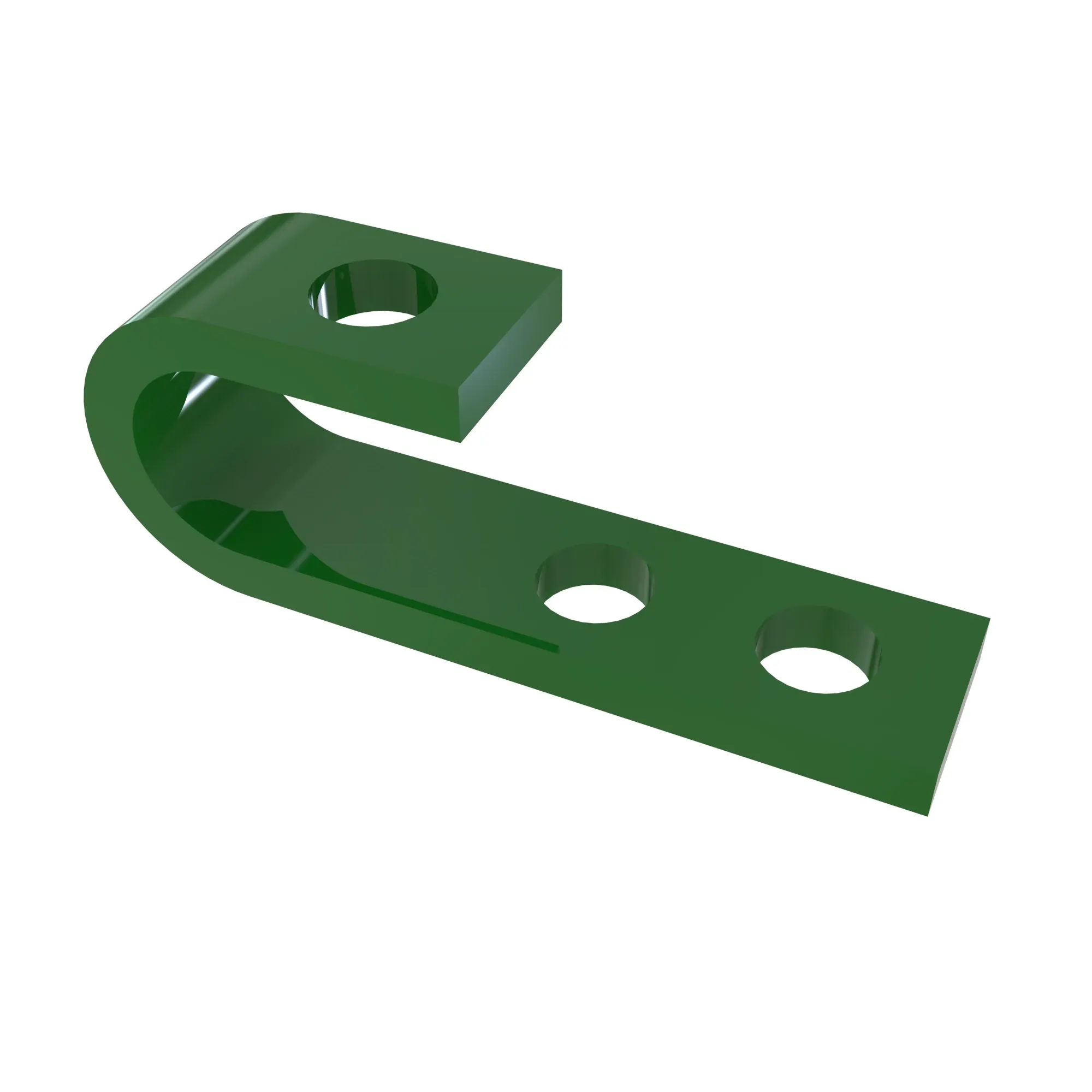 John Deere Gauge Wheel Adjustment Channel with Leg Hole - E81266