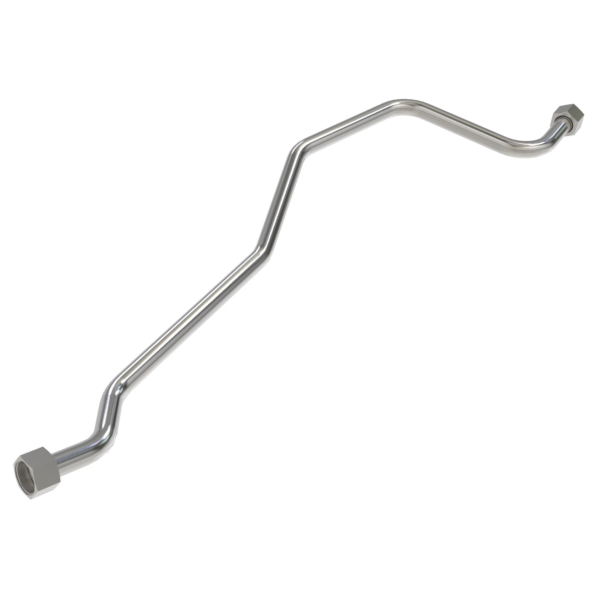 Front Motor Return, W/ FPTO, Mid Line