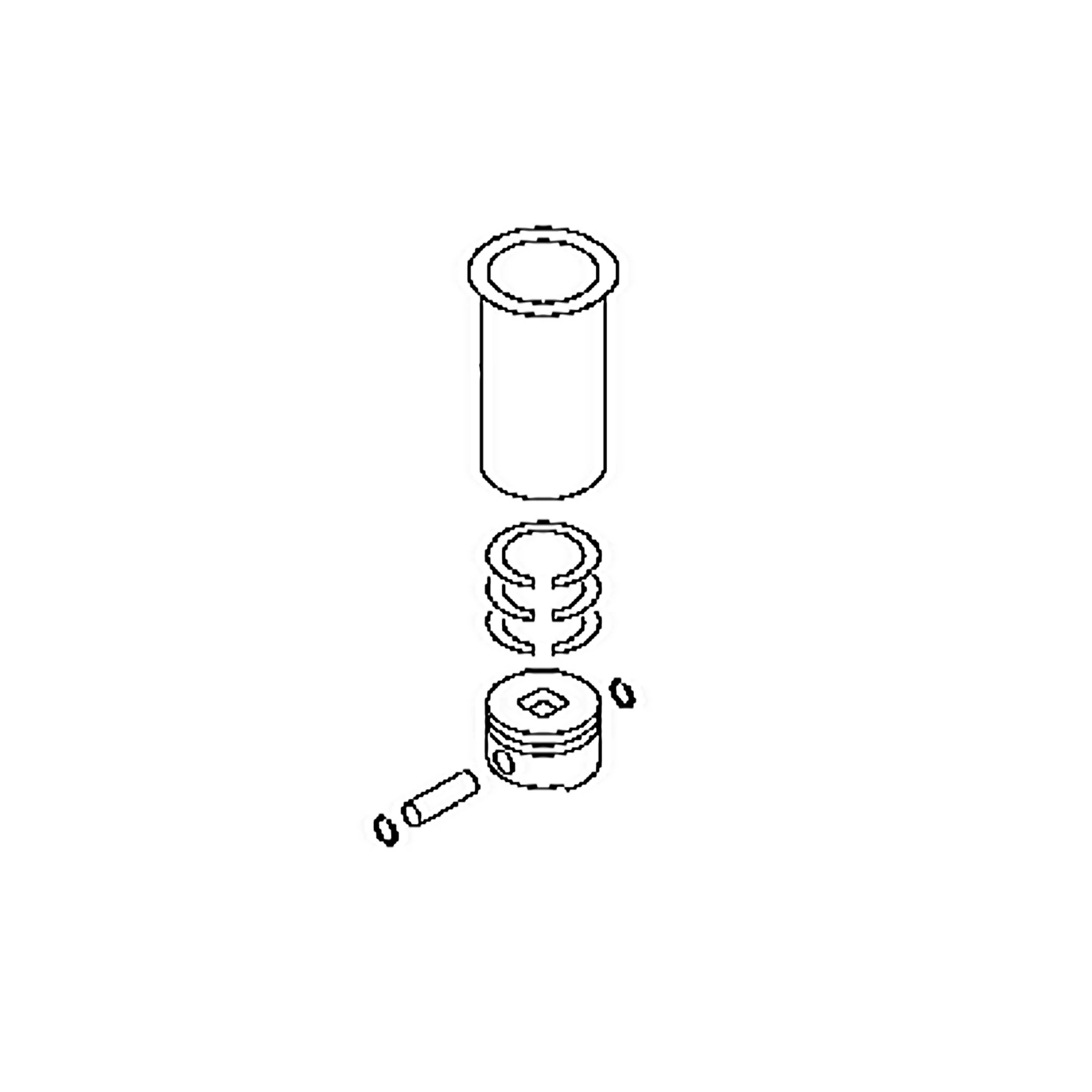 John Deere Cylinder Block Piston Liner kit - 1878137661