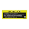 John Deere Spanish Quick Coupler Label - R556514
