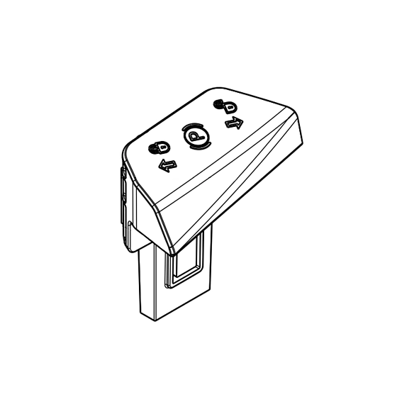 John Deere Park Brake Knob - UC42067