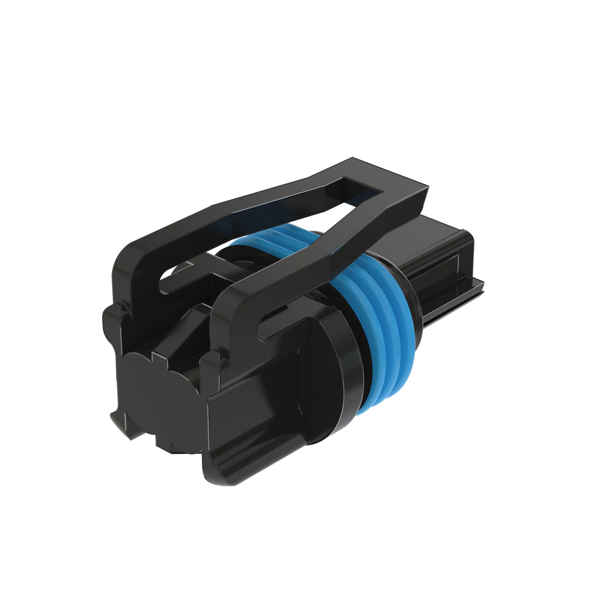 CONN DELPHI GT150 2W FS BLK PLSTC