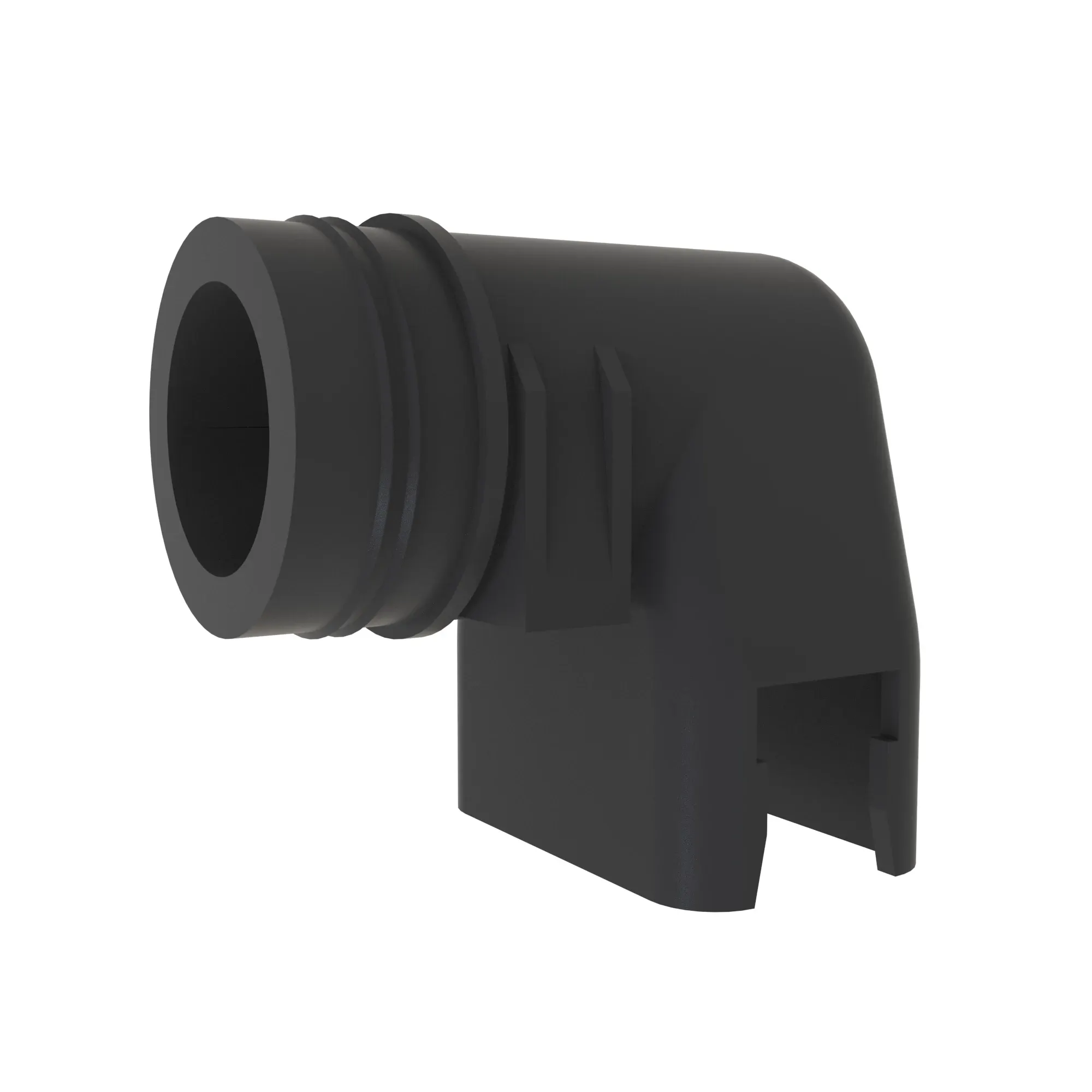DEUTSCH DT 90DEG BACKSHELL BLK NYLN